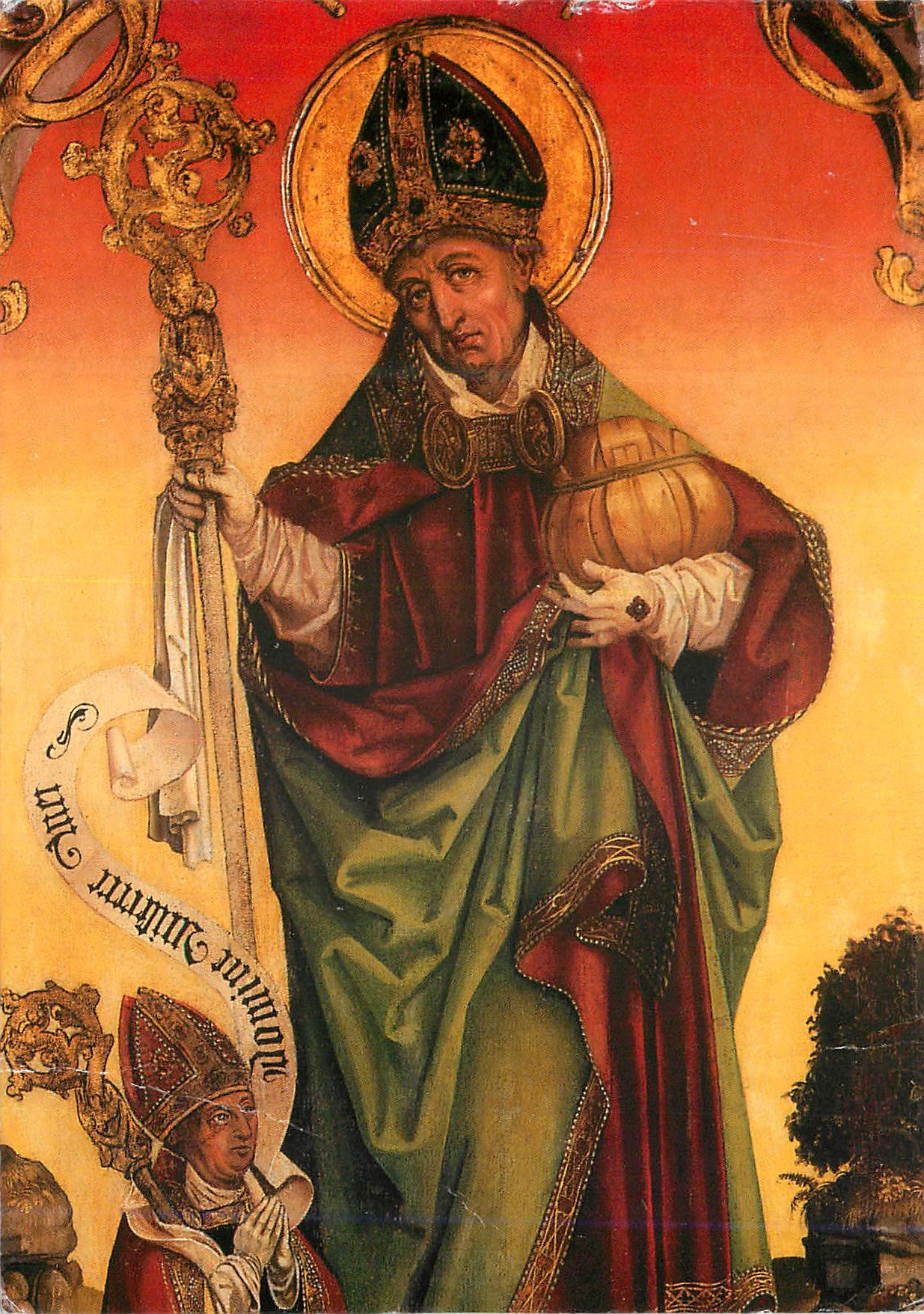 CPM Hi Rupert Georg Staber 1495 1500 Salzburg Erzabtei St Peter Aufnhme St Peter Salzburg