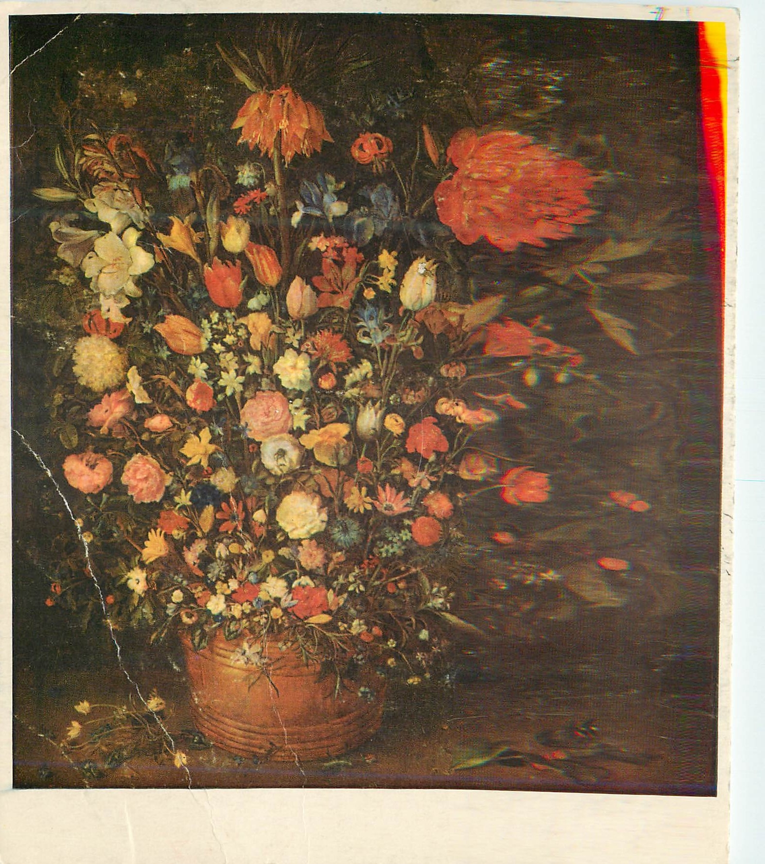 CPM Wien Kunsthistorisches Museum Jan Bruechel d a (1568 1625) grand Bouquet de Fleurs