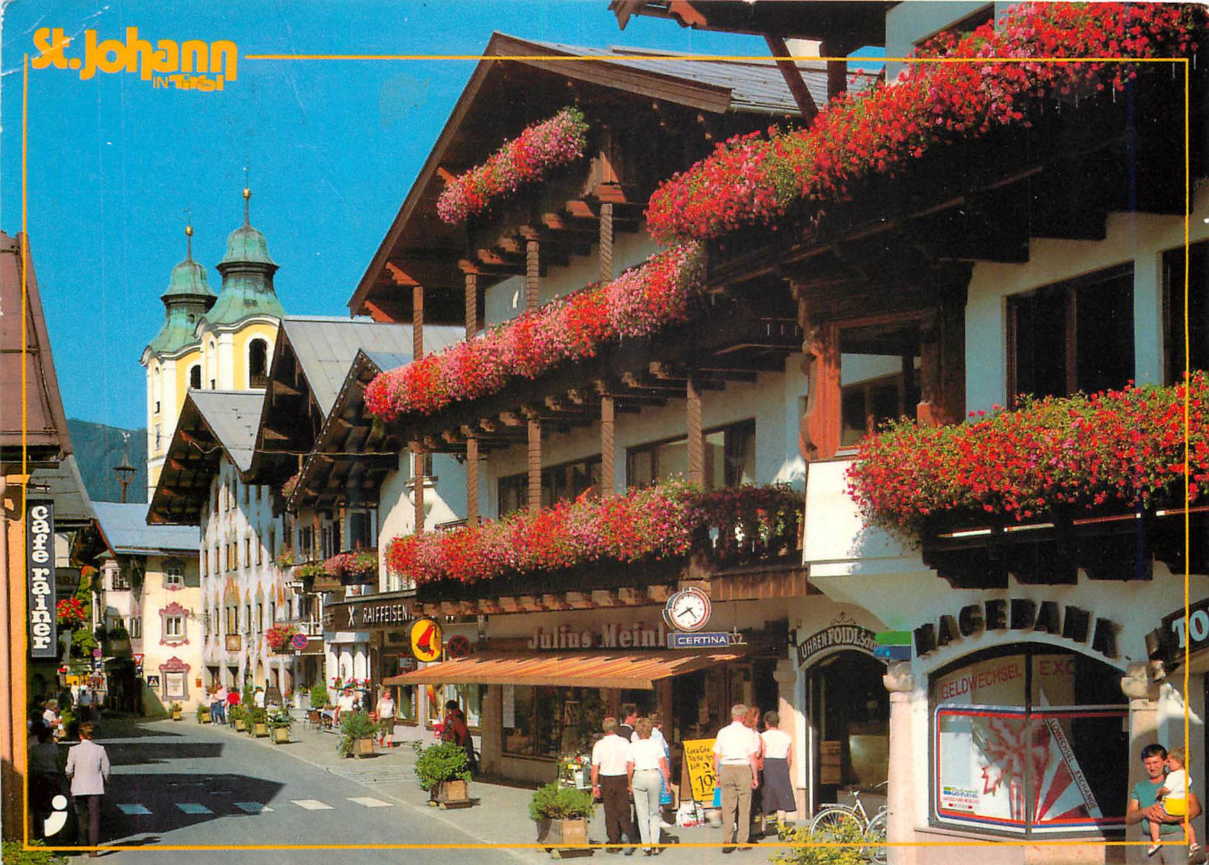 CPM St Johann In Tirol SpeckbacherstraBe Internationaler Sommerfrischort
