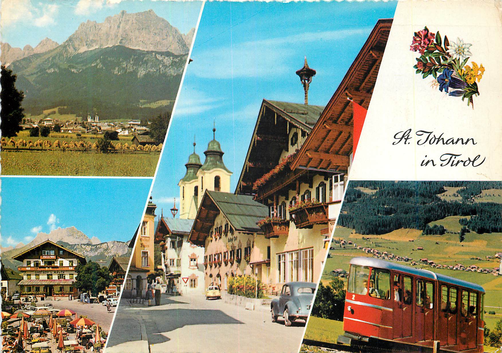 CPM A Johann in Tirol Train Funiculaire