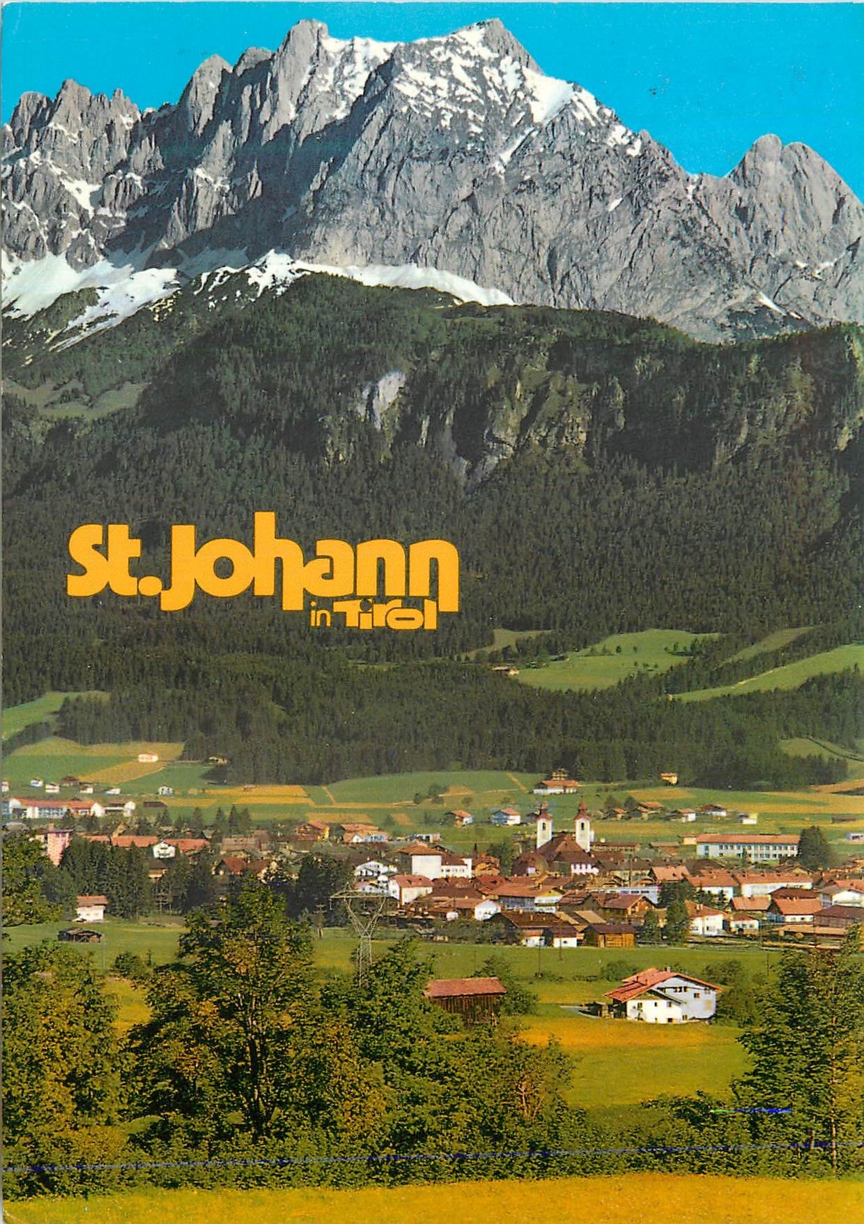 CPM Luftkurort St Johann in Tirol Mit Wilden Kaiser