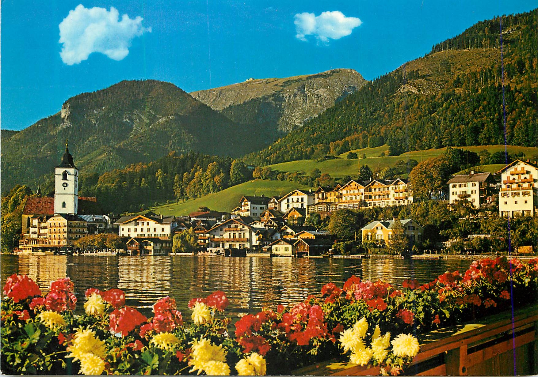 CPM St Wolfgang an See mit Shafberg 1780m