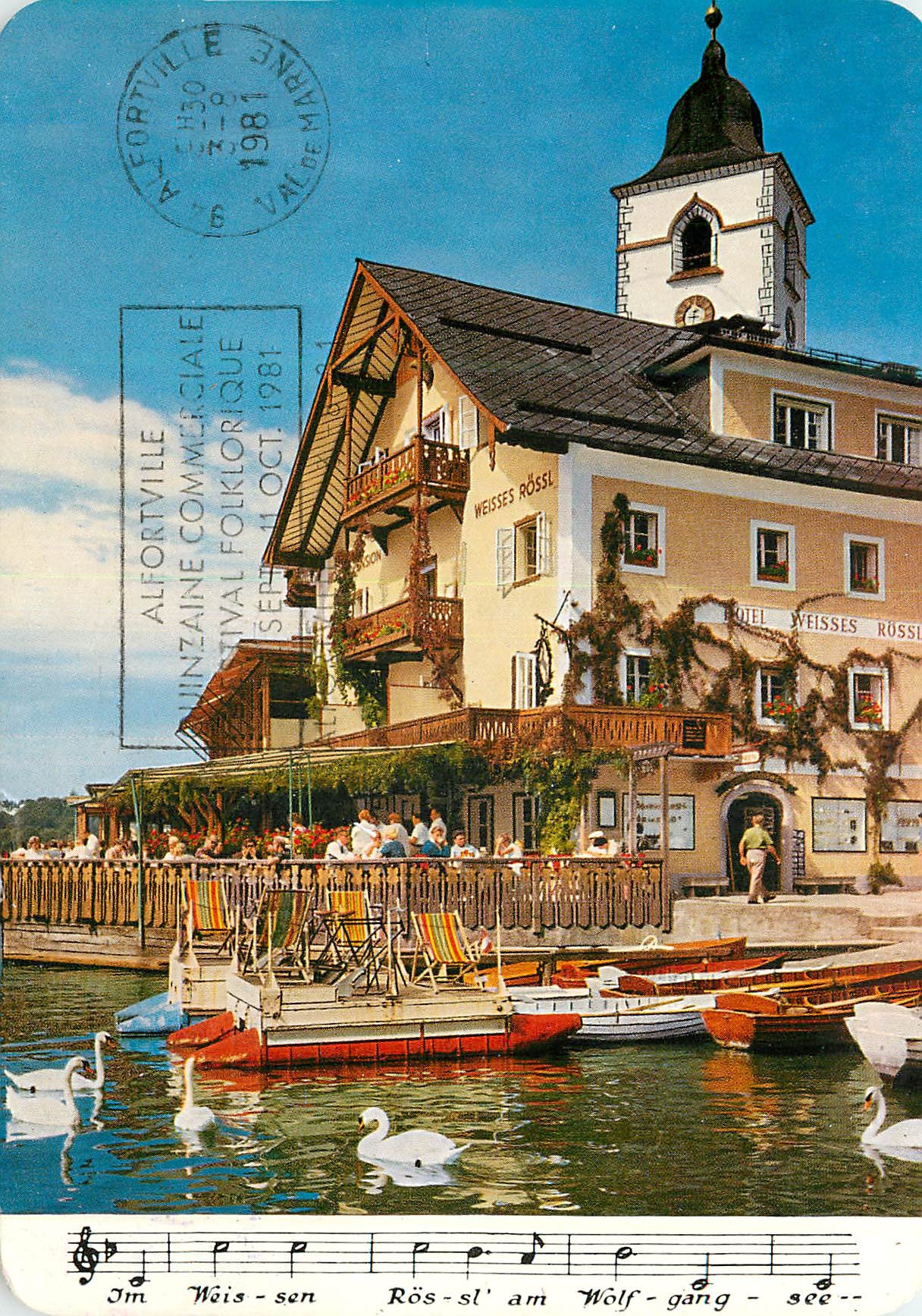 CPM St Wolfgang Weisses Rossl im Weissen Rossi