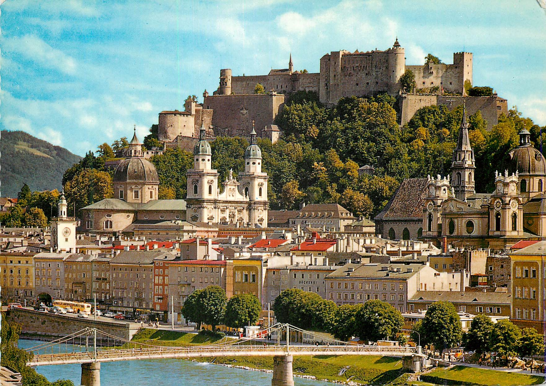CPM Salzburg the Old Part of the Town