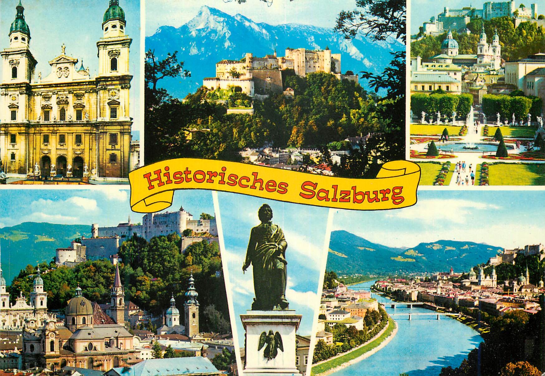 CPM Historisches Salzburg Osterreich