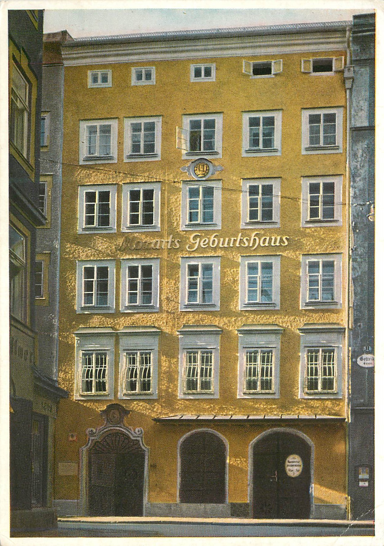 CPM Mozarts Geburtshaus in Salzburg