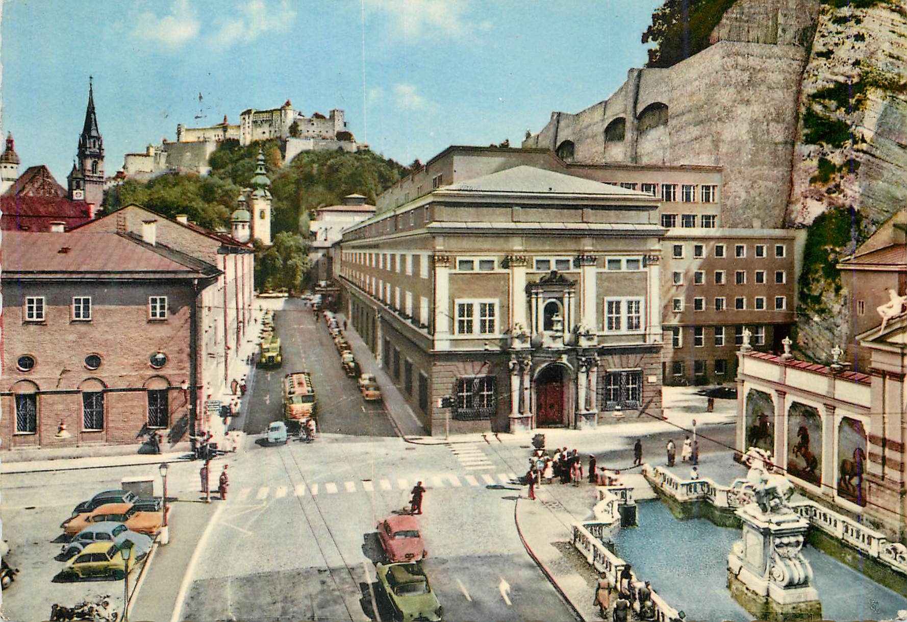 CPM Salzburg Neues Festspielhaus Und Plerdeschwemme