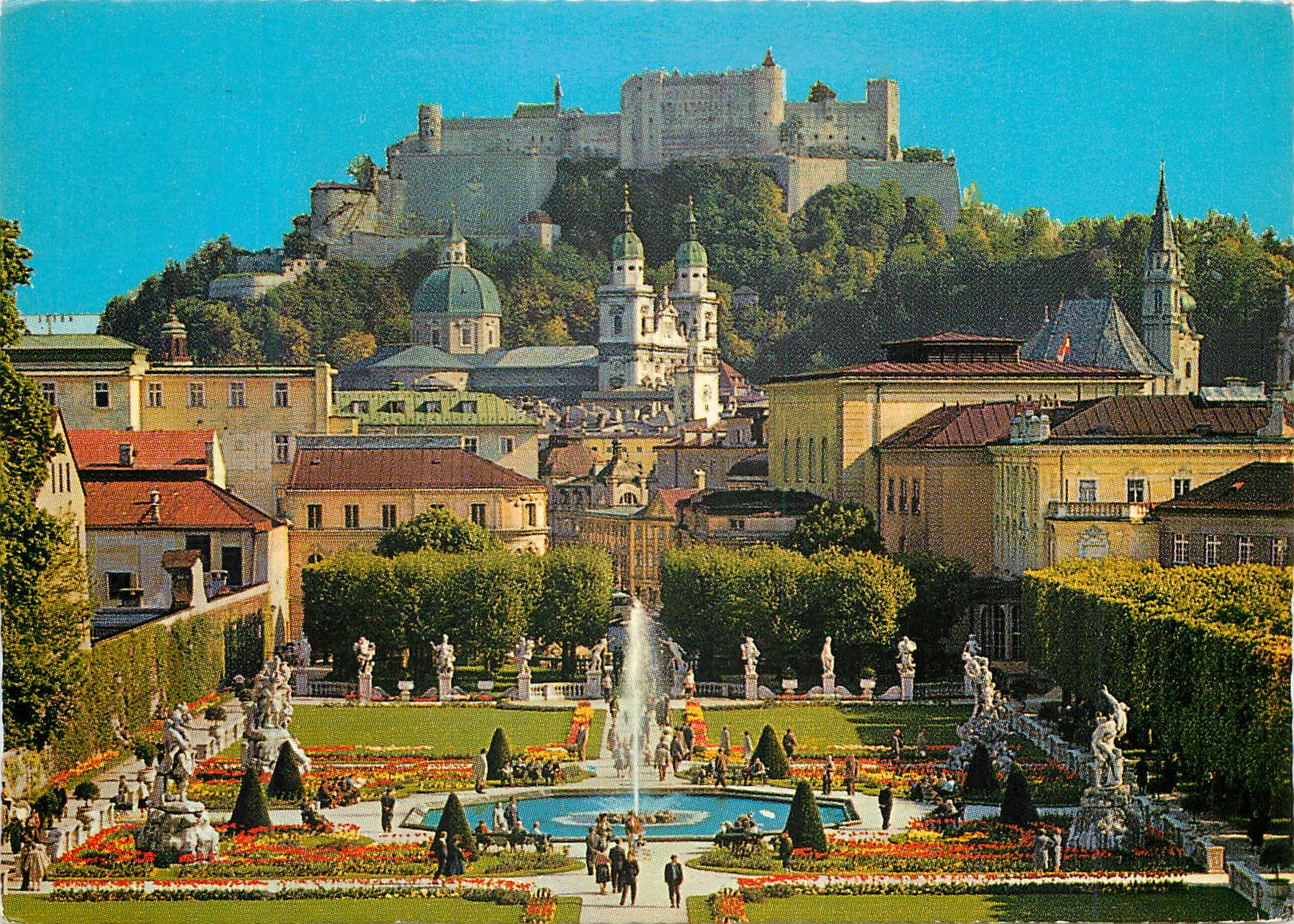 CPA Salzburg Mirabell Garden