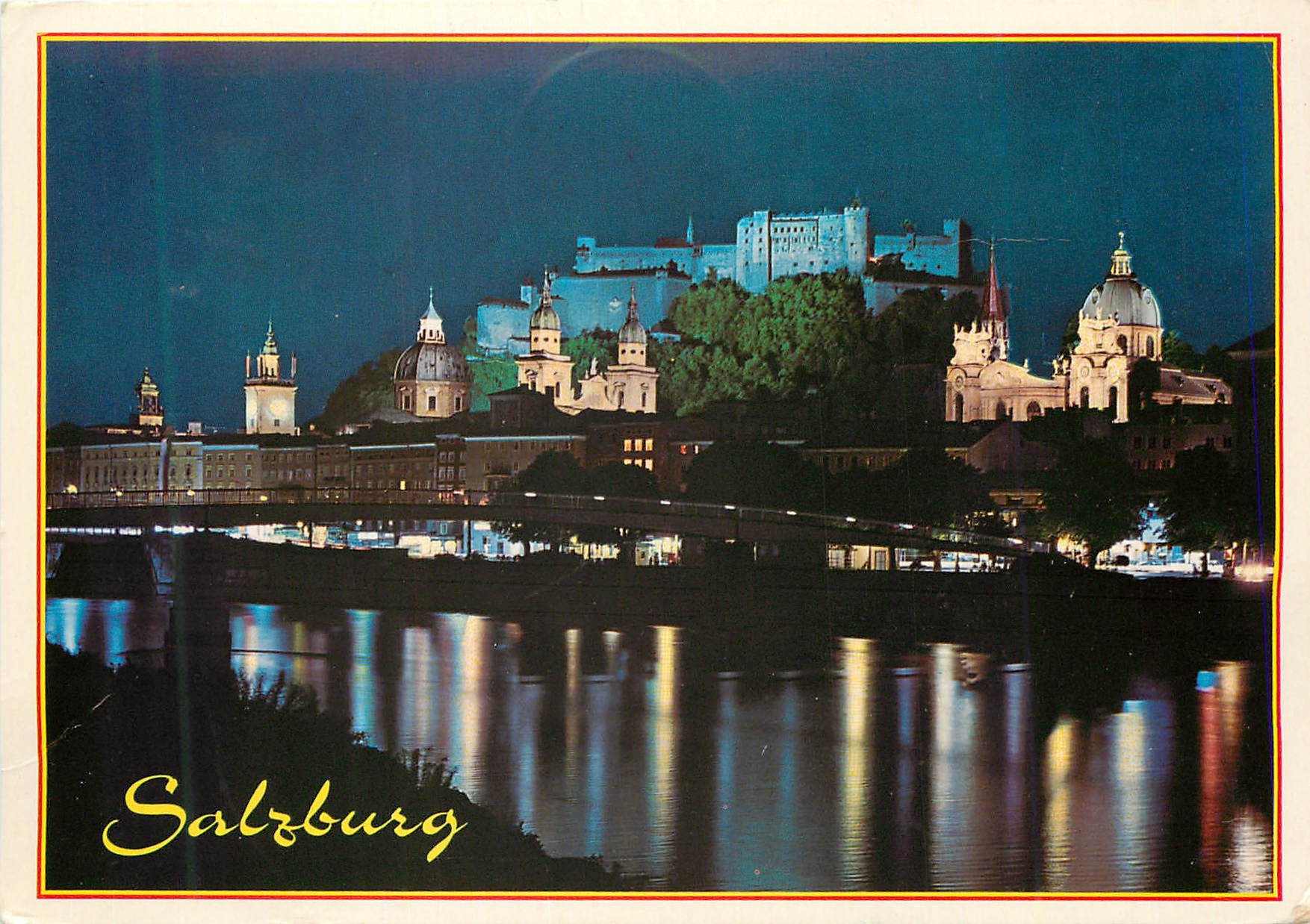 CPA Salzburg Salisburgo Salzburg Vue Sur La Ville Ancienne