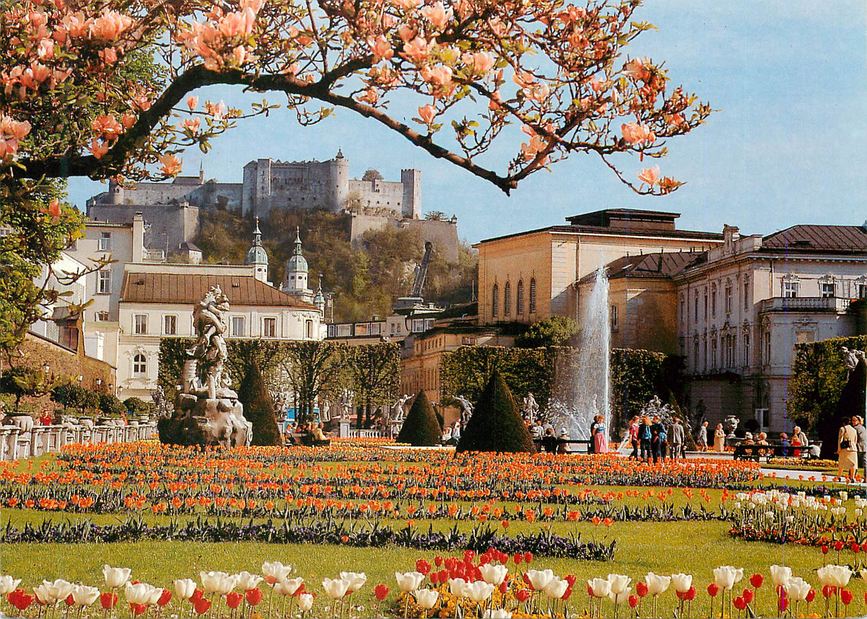 CPA Festspielstadt Salzburg Mirabellgarten