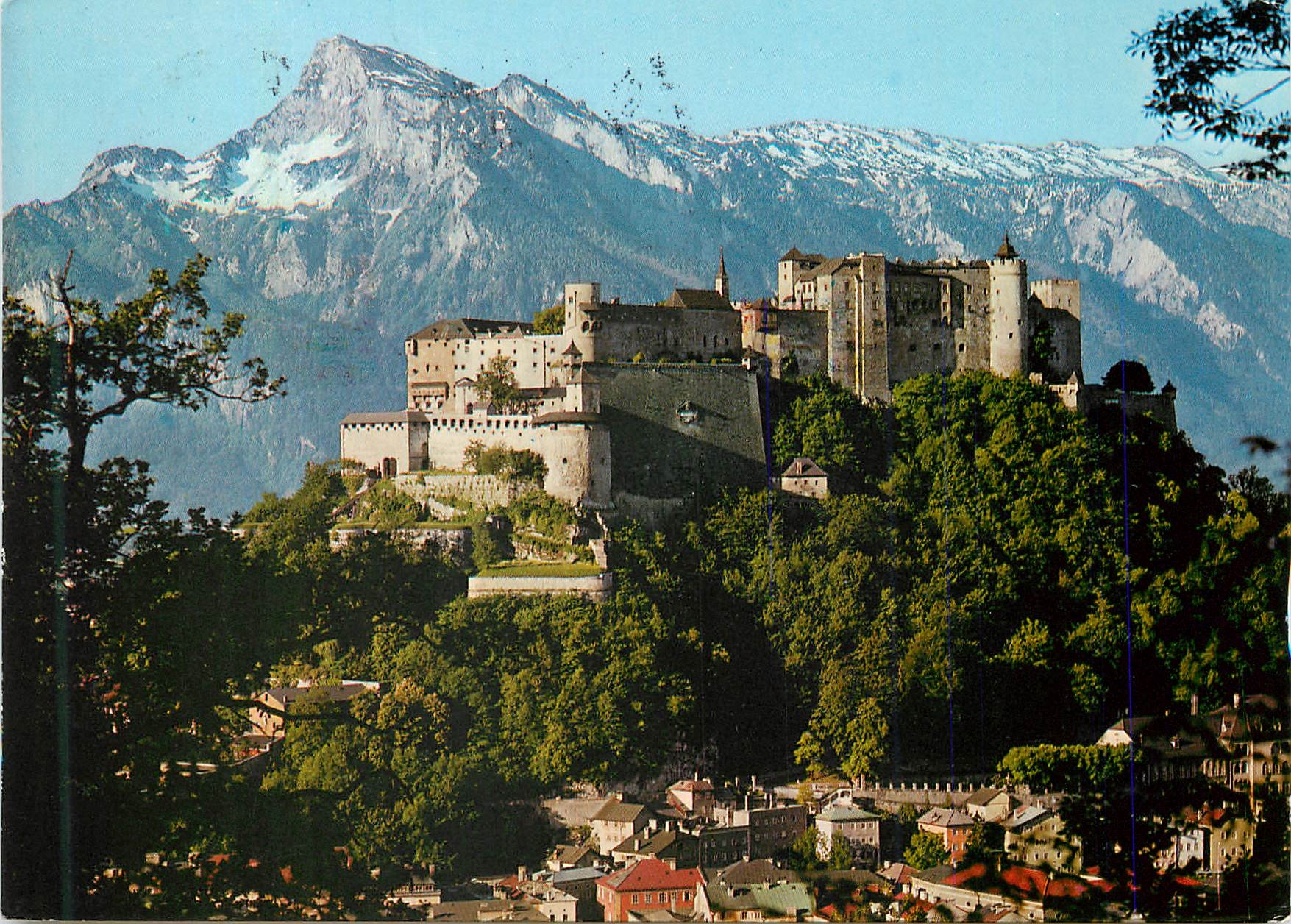 CPA The Festival City of Salzburg