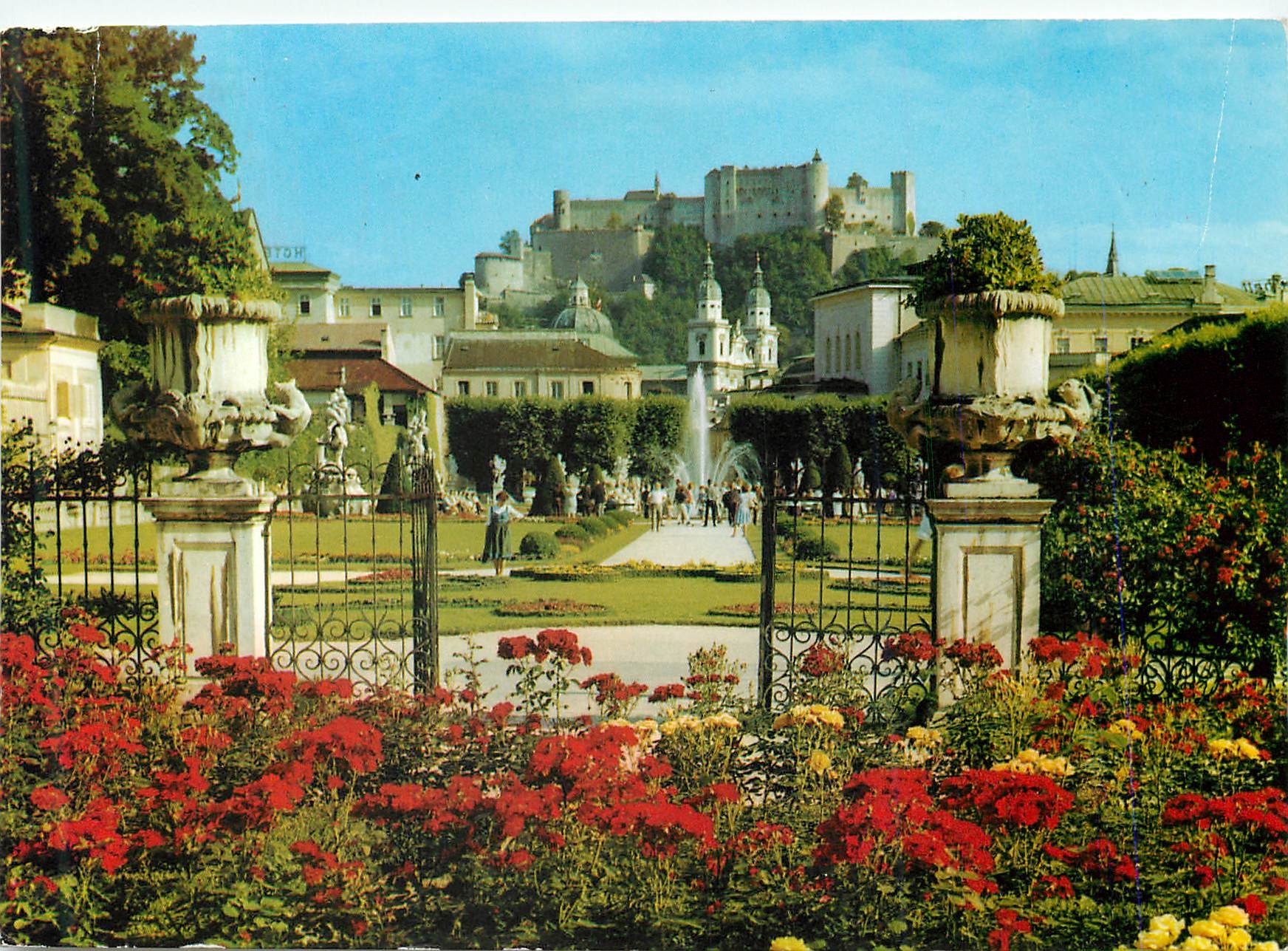 CPA The Festival City of Salzburg