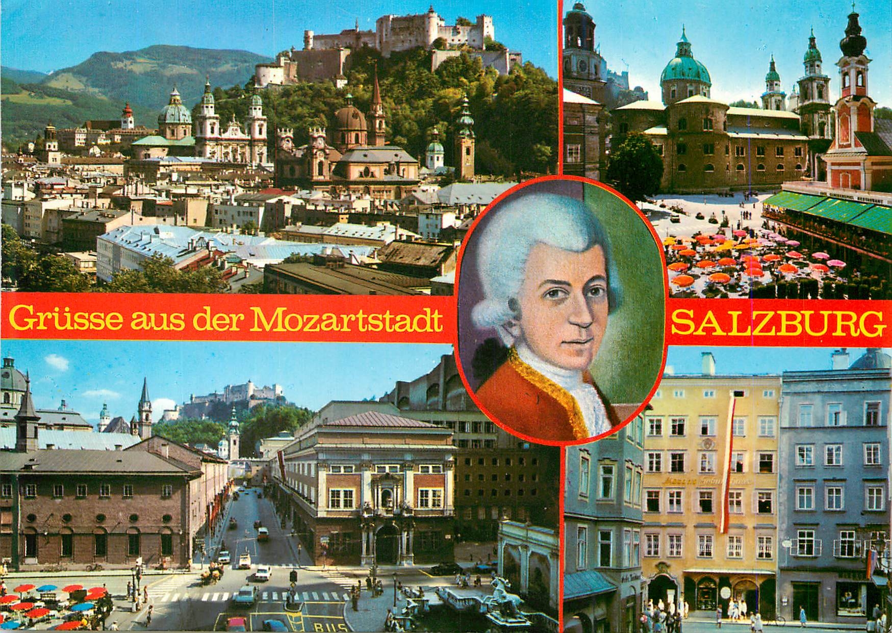 CPA Salzburg the City of Mozart