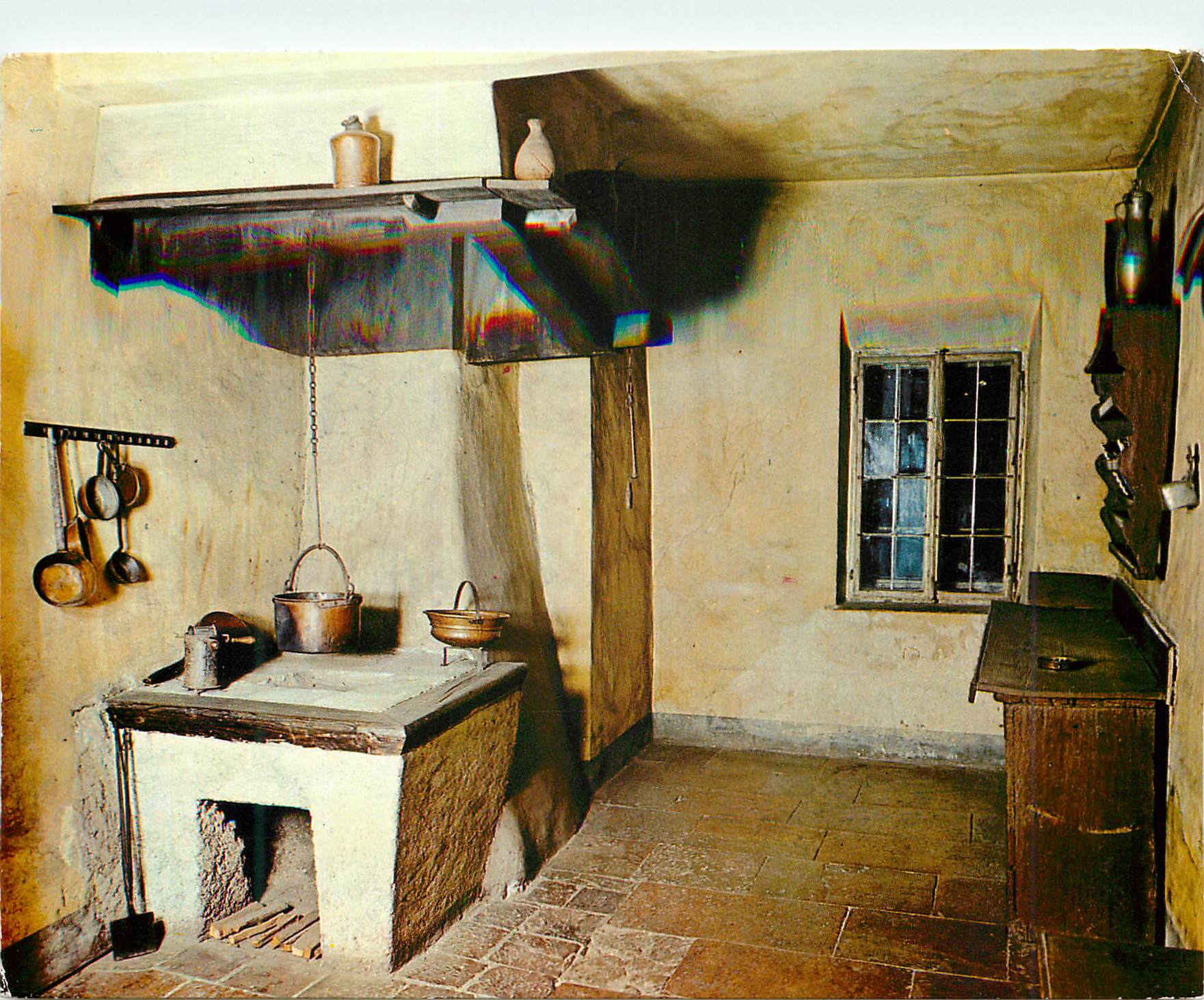 CPA Salzburg The City of Mozart Mozart Museum in Mozart's Birth House the Kitchen