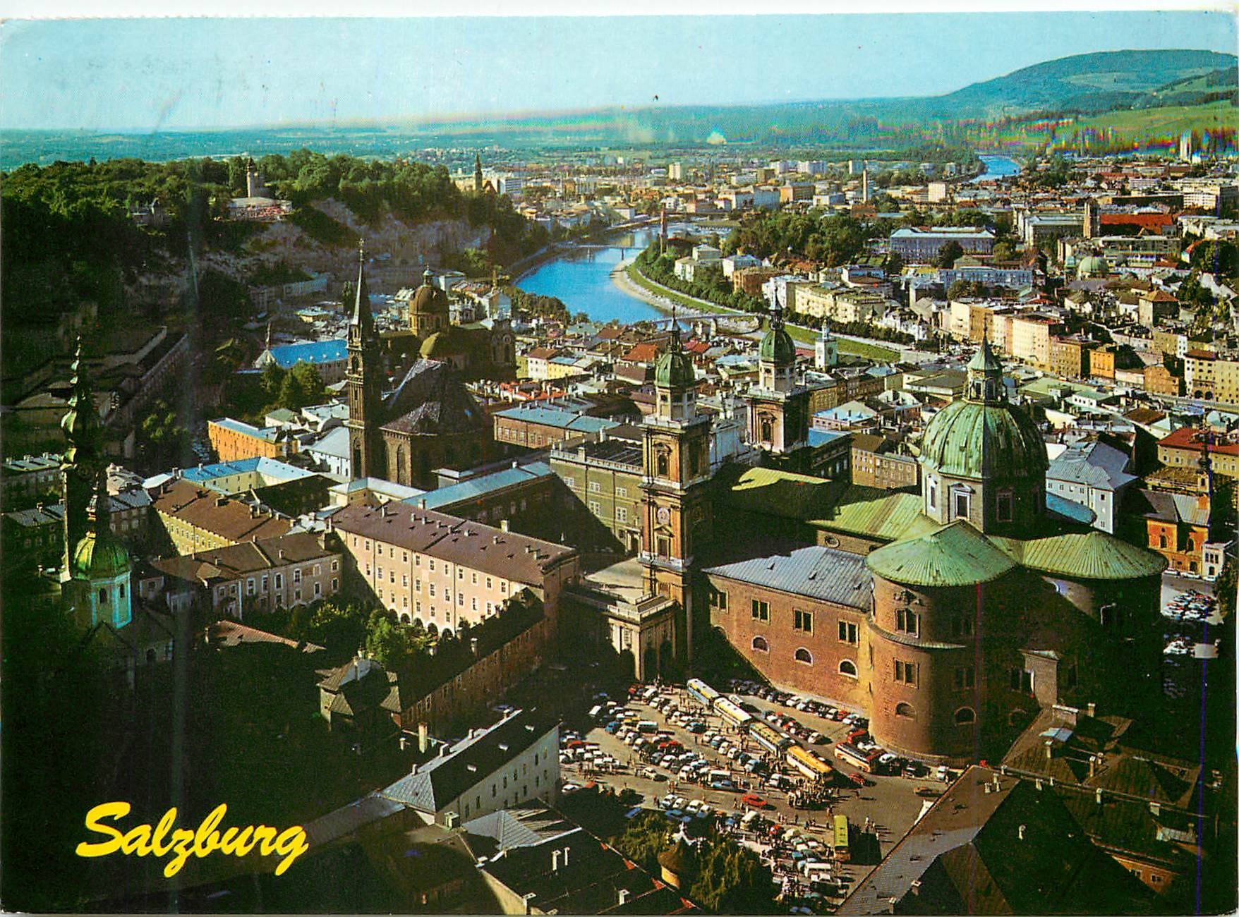 CPA The Festival City of Salzburg