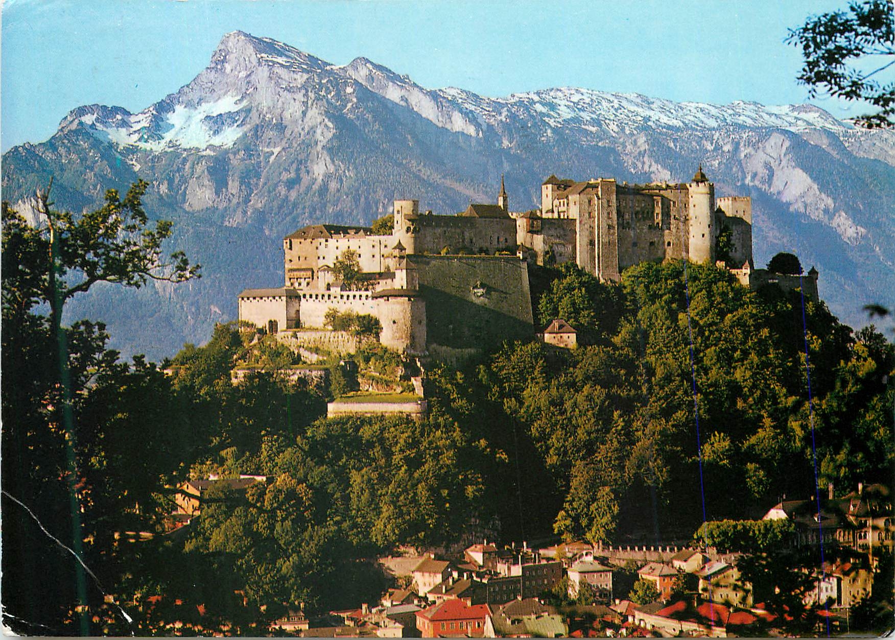 CPA The Festival City of Salzburg