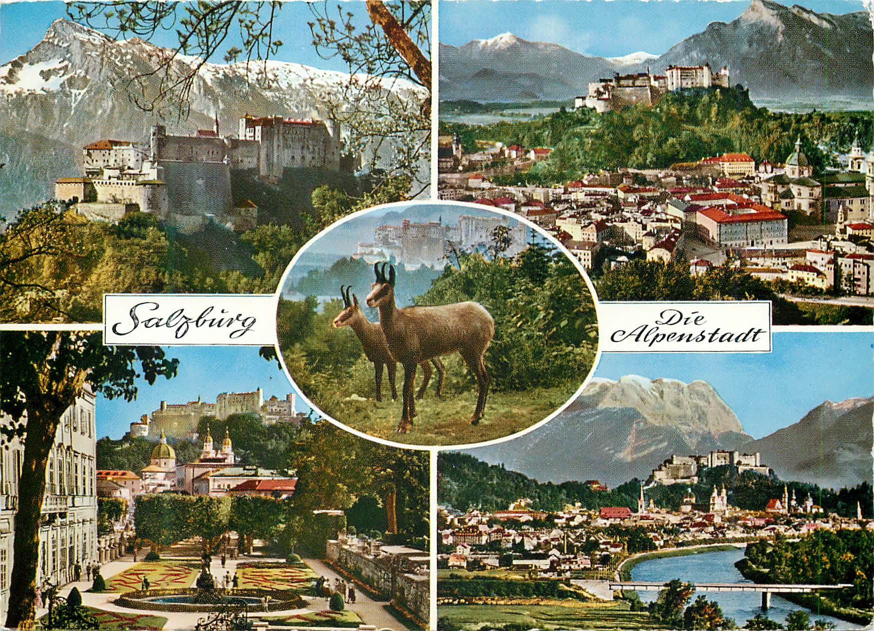CPA Salzburg Die algenstadt