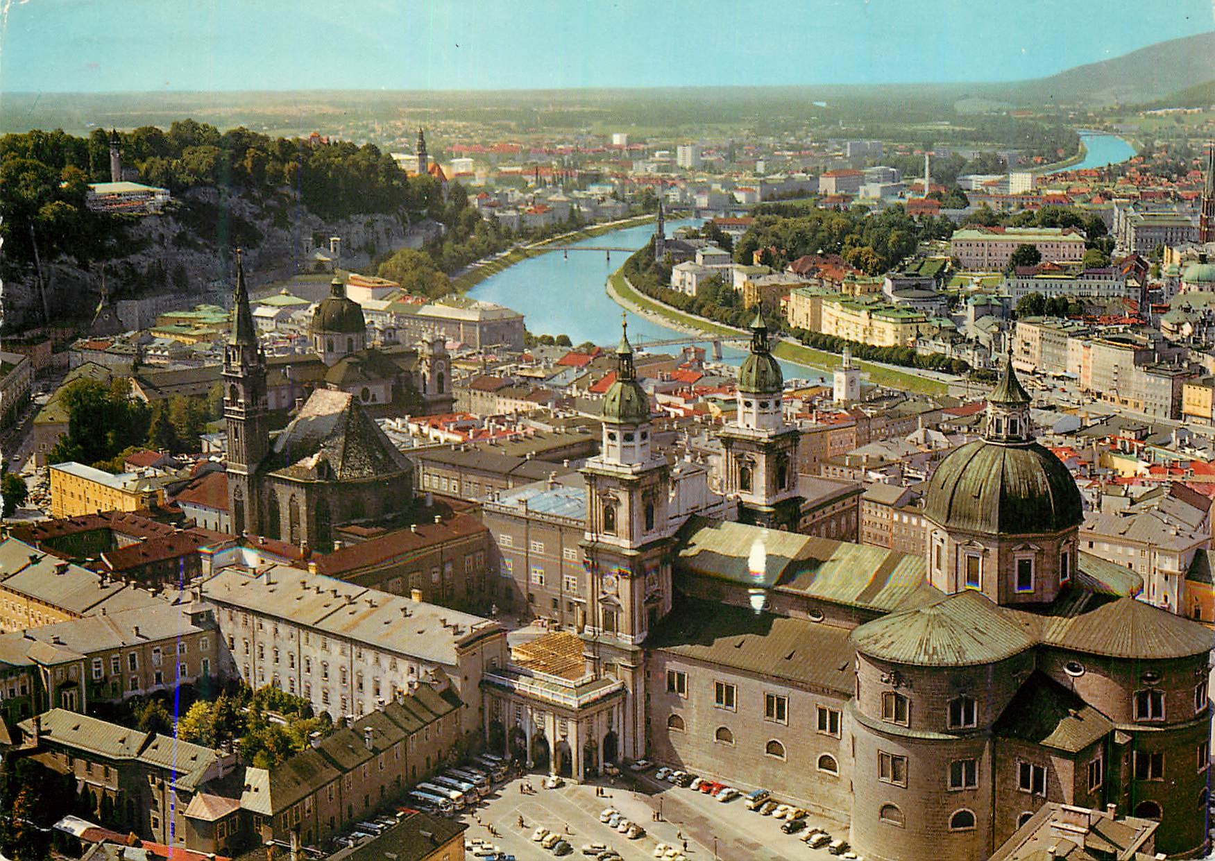 CPA Salzburg Vue de la Forteresse Hohensalzburg