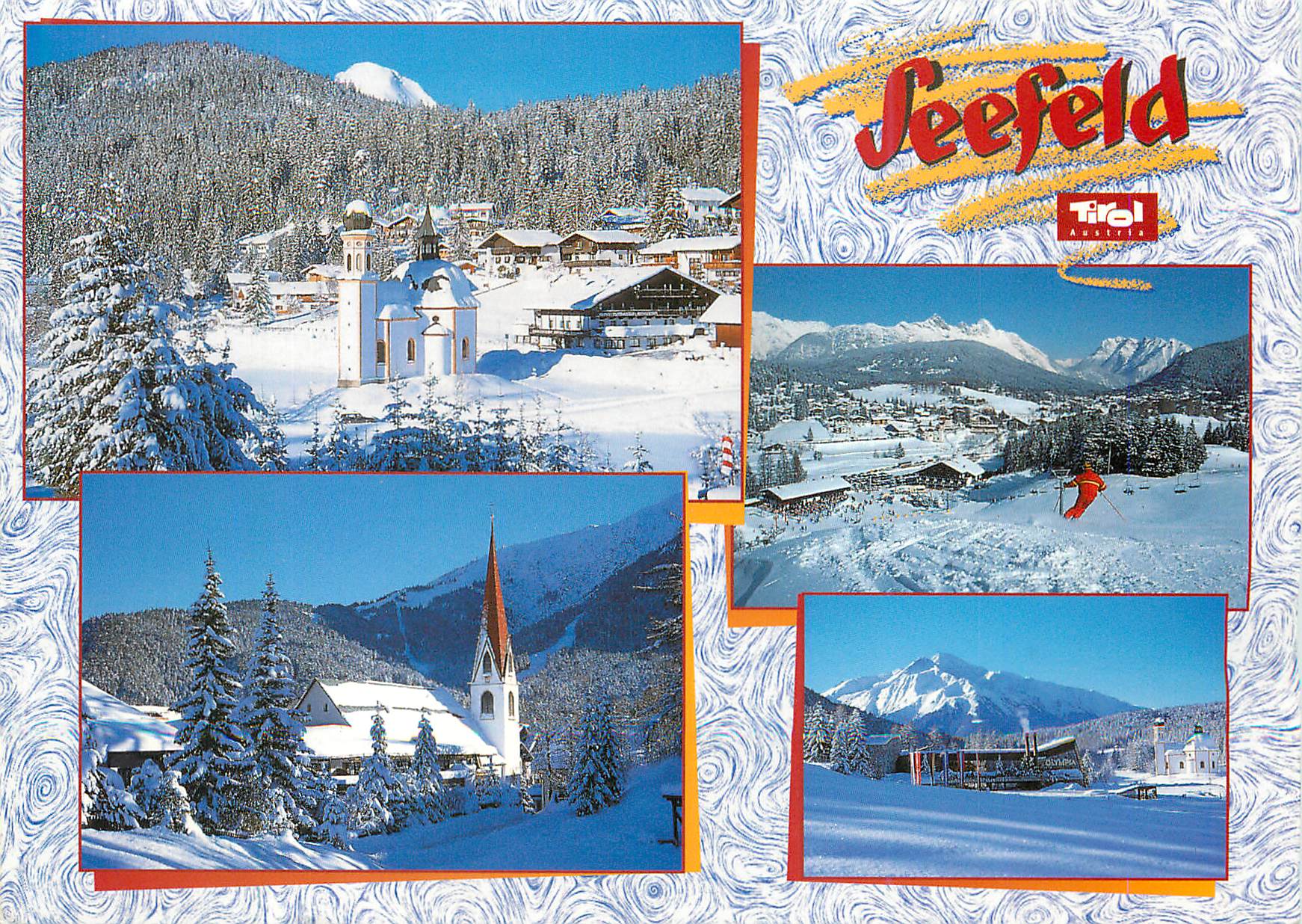 CPA Bonjour Hivernal de Seefeld Tyrol