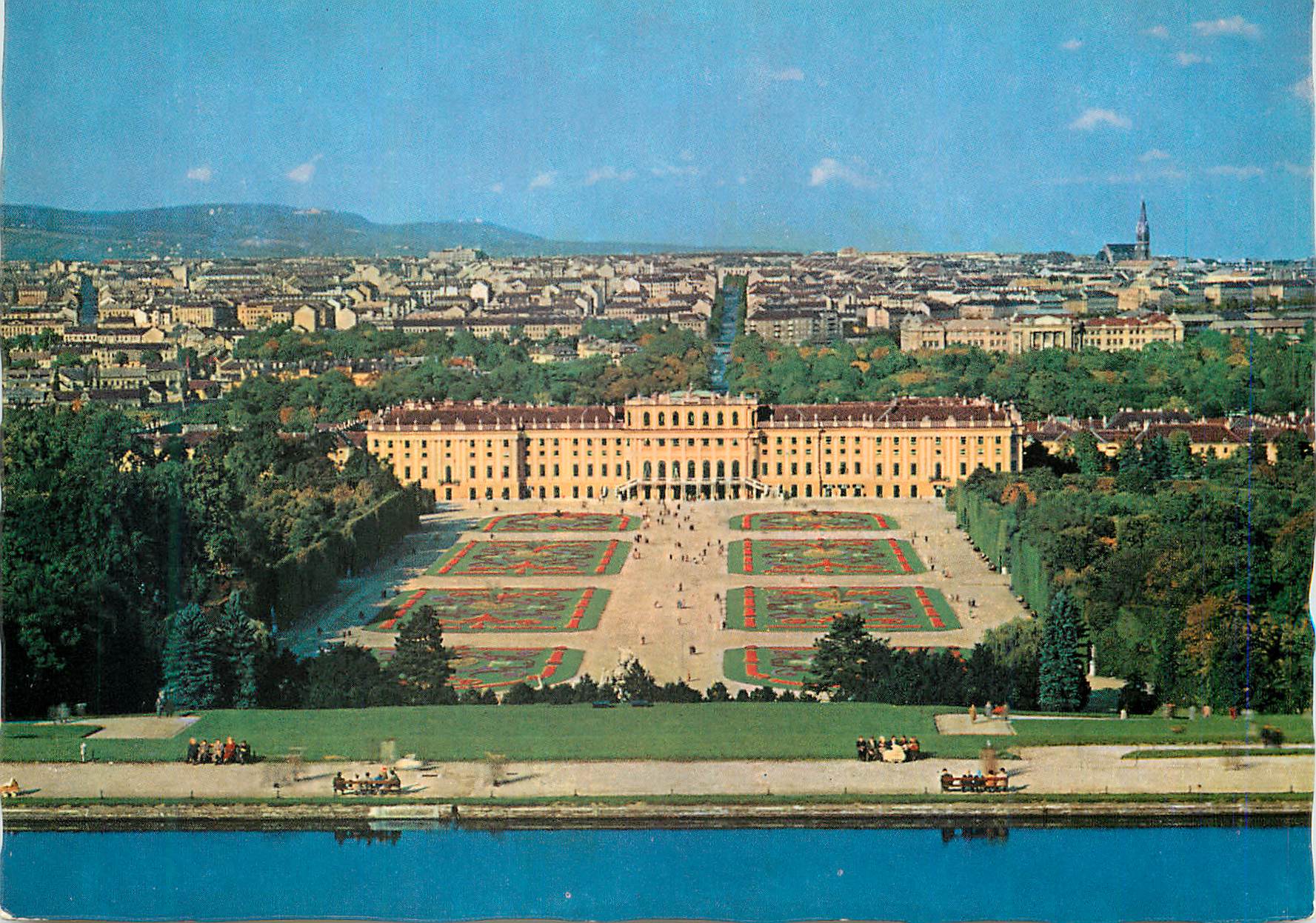 CPM Wien Odjlok Odjonbrunn Von Der Gloriette