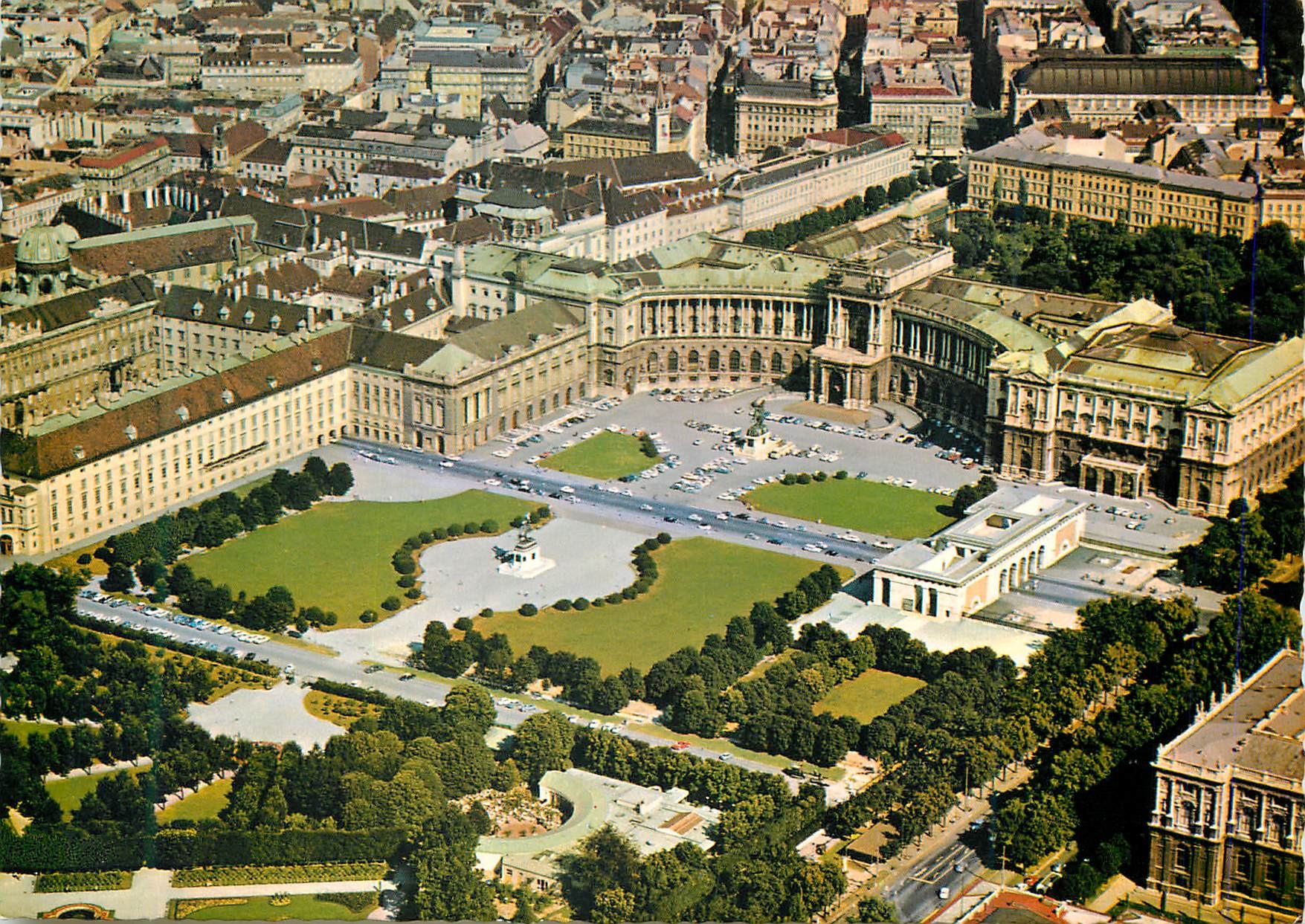 CPM Vienne Heldenolatz Neuve Hofburg