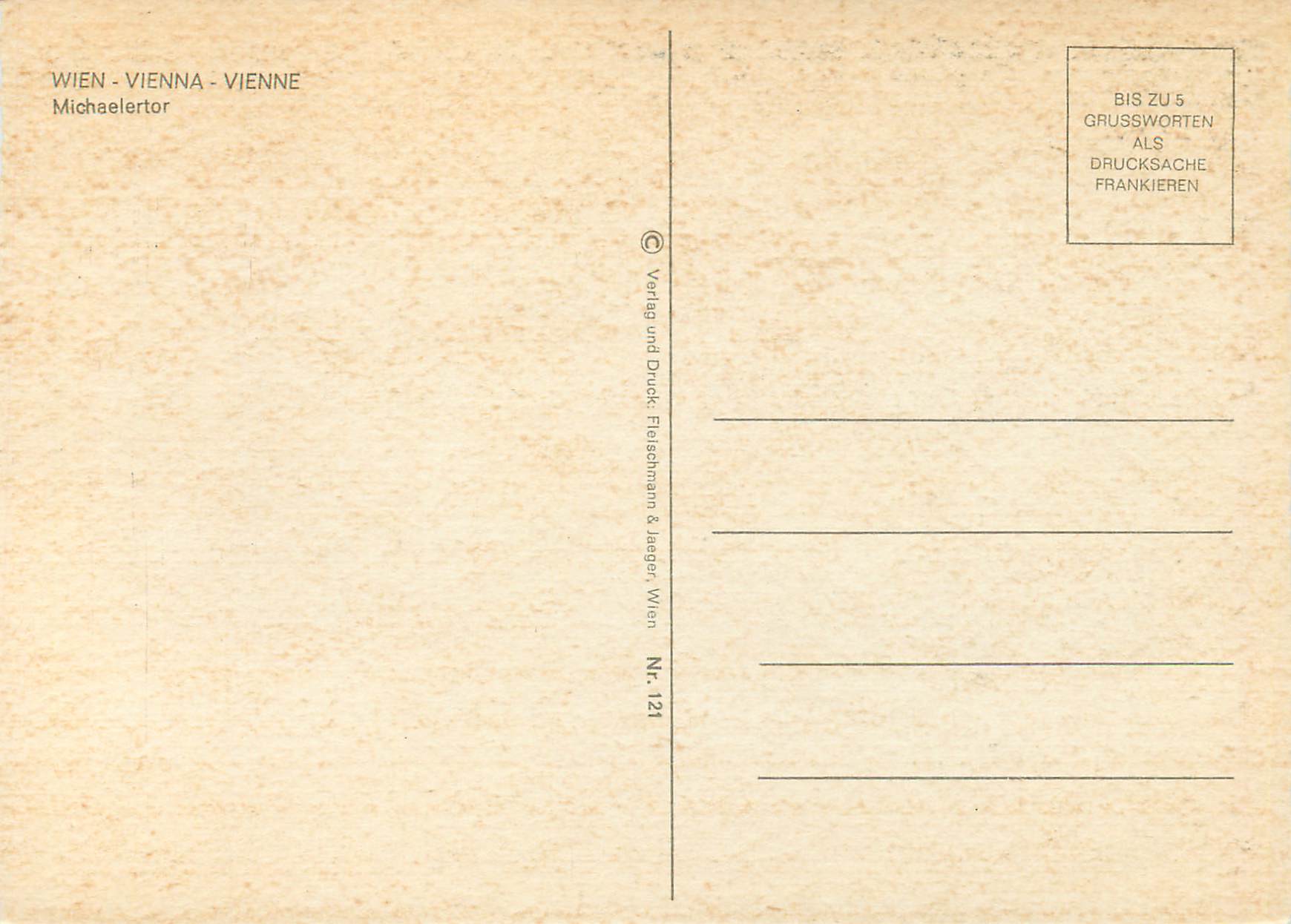 CPM Vienne Michaelertor — Back