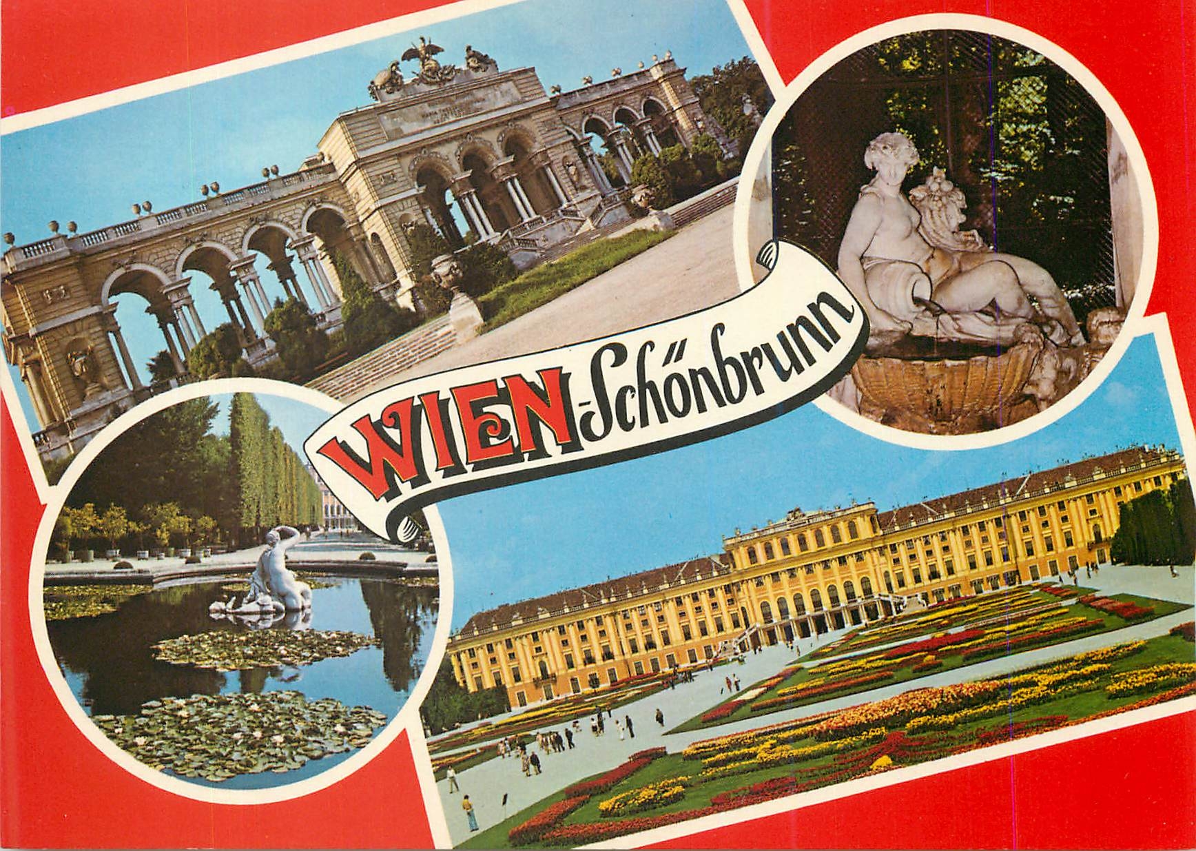 CPM Vienne Gloriette Schoner Brunnen Schlob Schonbrunn