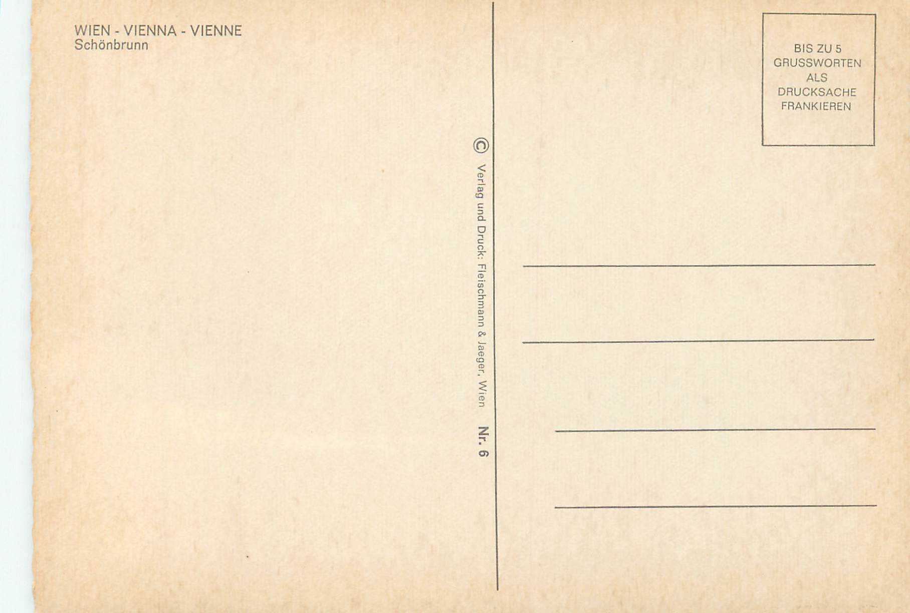CPM Vienne Schonbrunn — Back