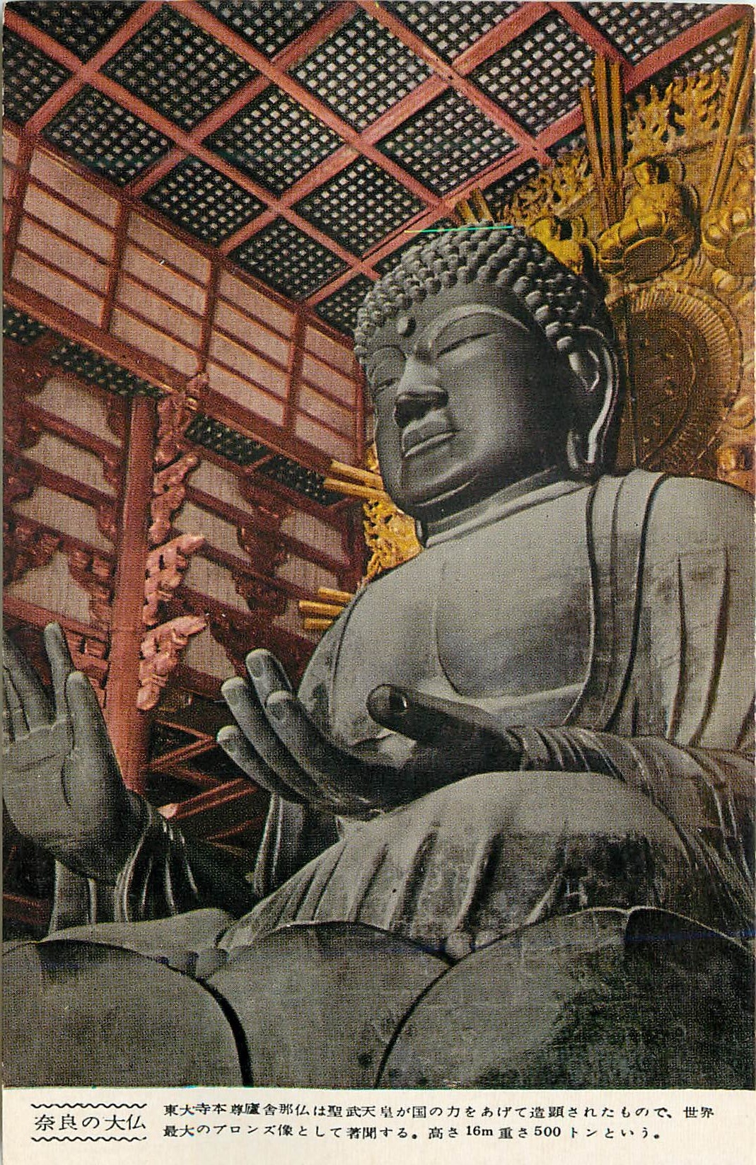 CPM Great Buddha The Giant Bronze Statue of Buddha