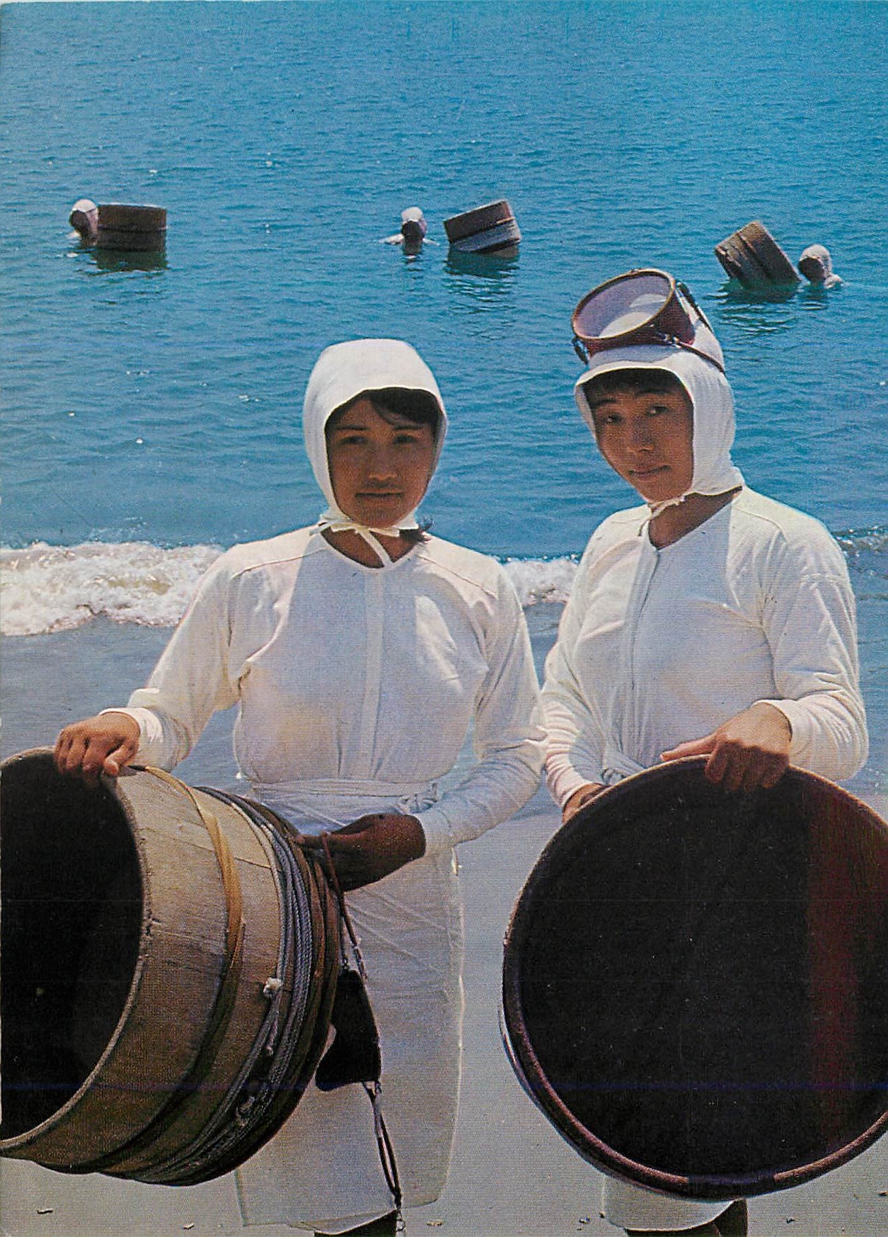 CPM Femmes Japon Peche Pecheuses
