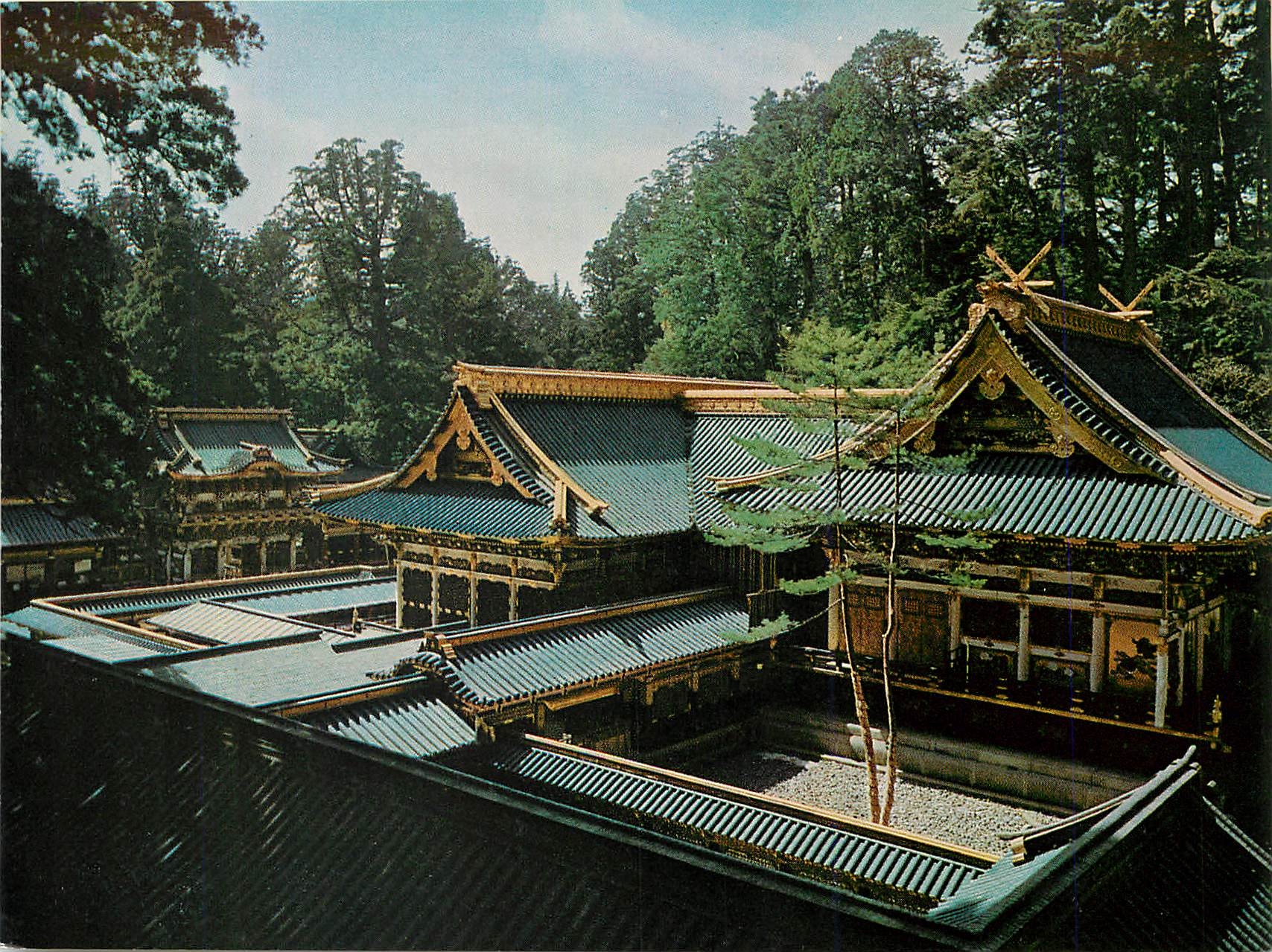 CPM Structure of Main Shrine The Most Beautiful Japanese Cedar Style Structure