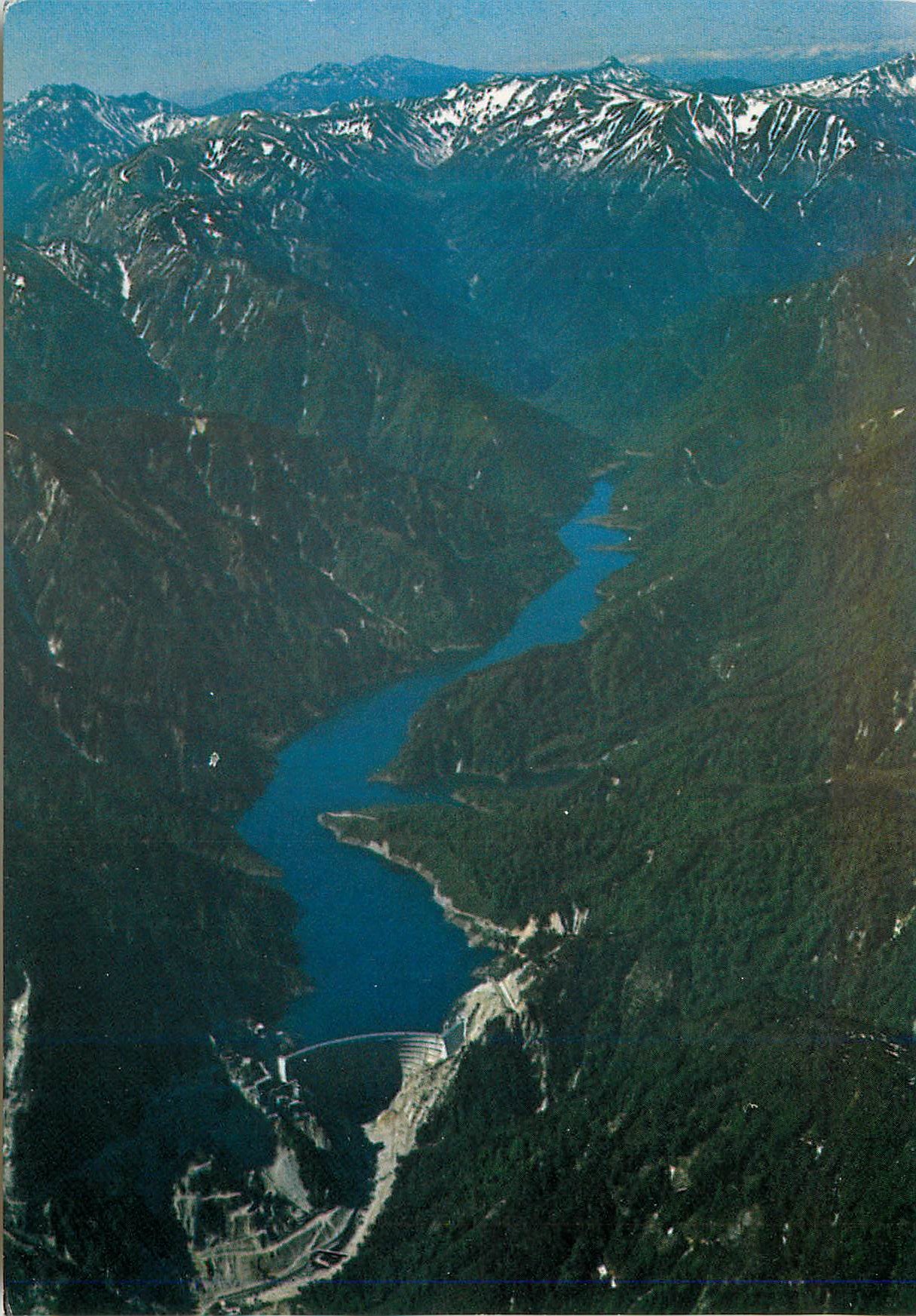 CPM Le Barrage NÂ° 4 de Kuroge de la Prefecture de Toyama