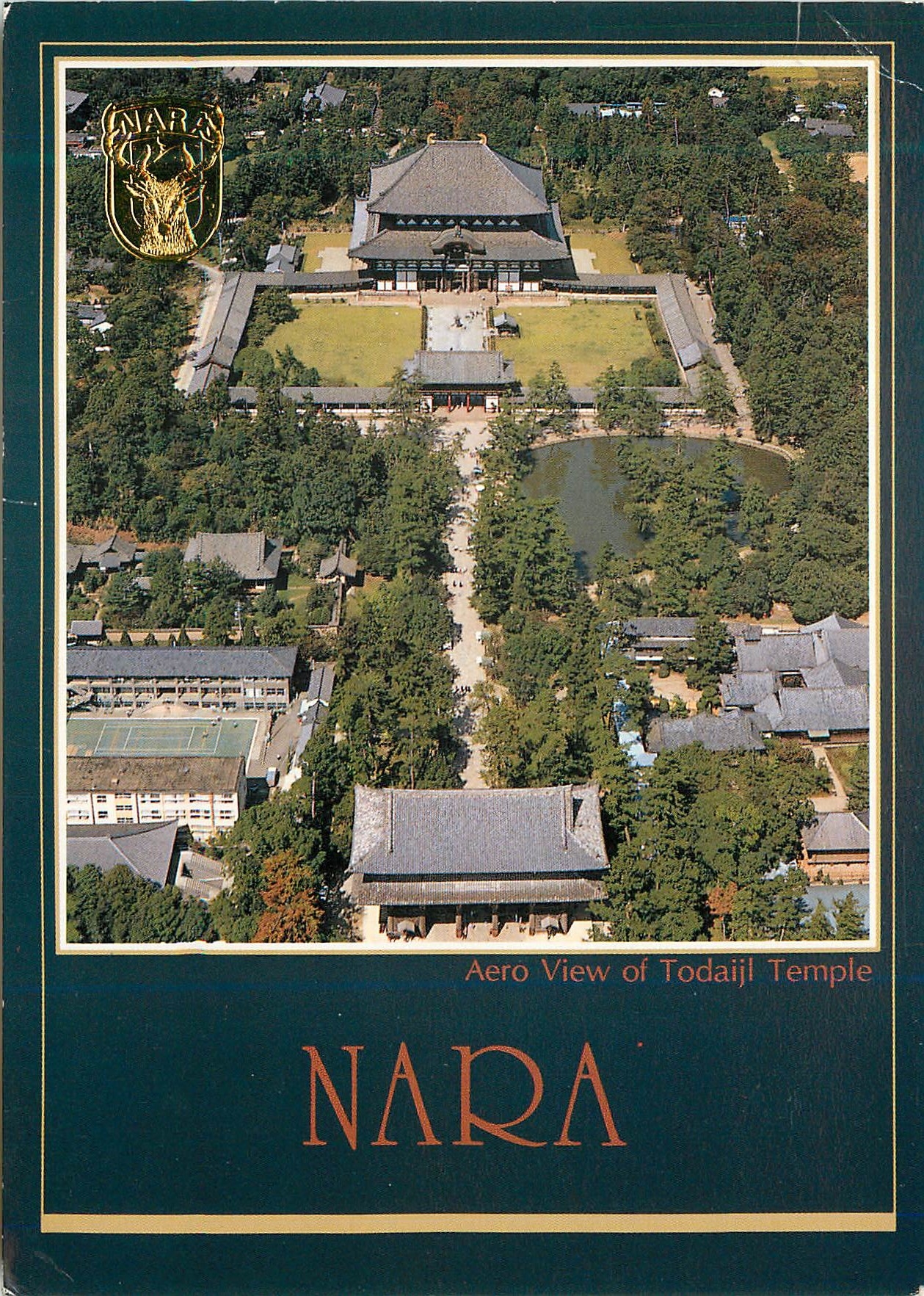 CPM Nara Aero View of todaiji Temple