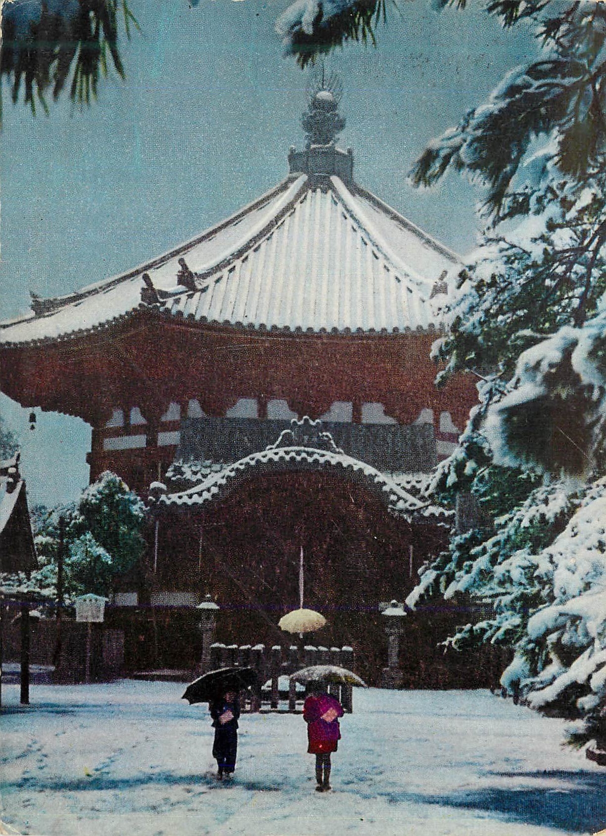 CPM Nan Endo Nara Ancient Worship Hall Dating From 813 A D