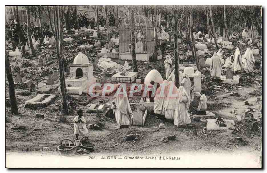 Cimetière Arabe d'El-Rattar — Alger — Éd. L'Édition Idéale, n° 266