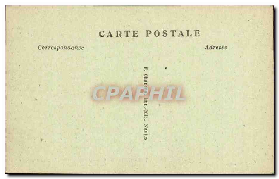 Nantes CPA Tombeau de Francois II Duc de Bretagne dans la cathedrale — Verso