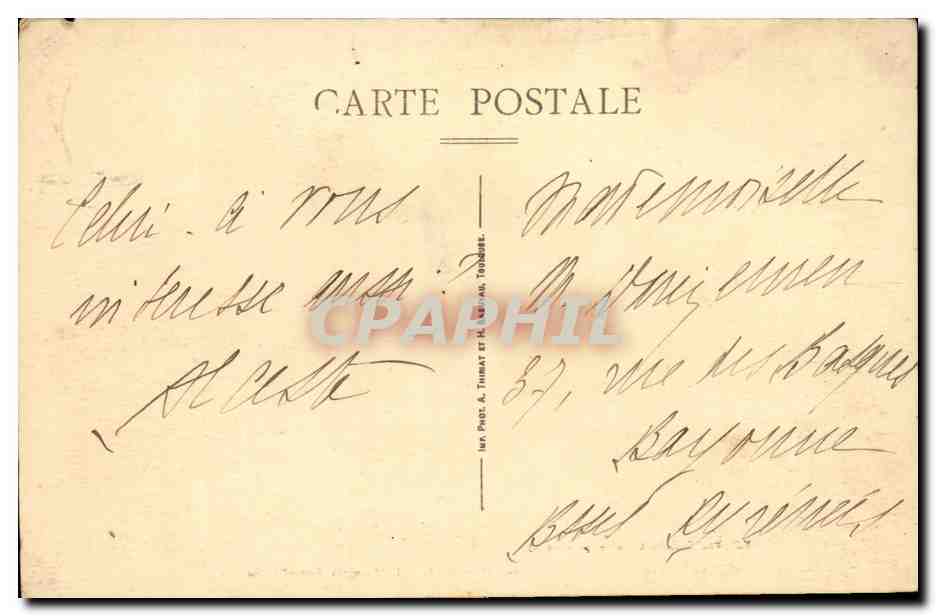 Albertville- Le Monument de Mobiles (!870-1874) et la Sous- Prefecture -CPA — Back