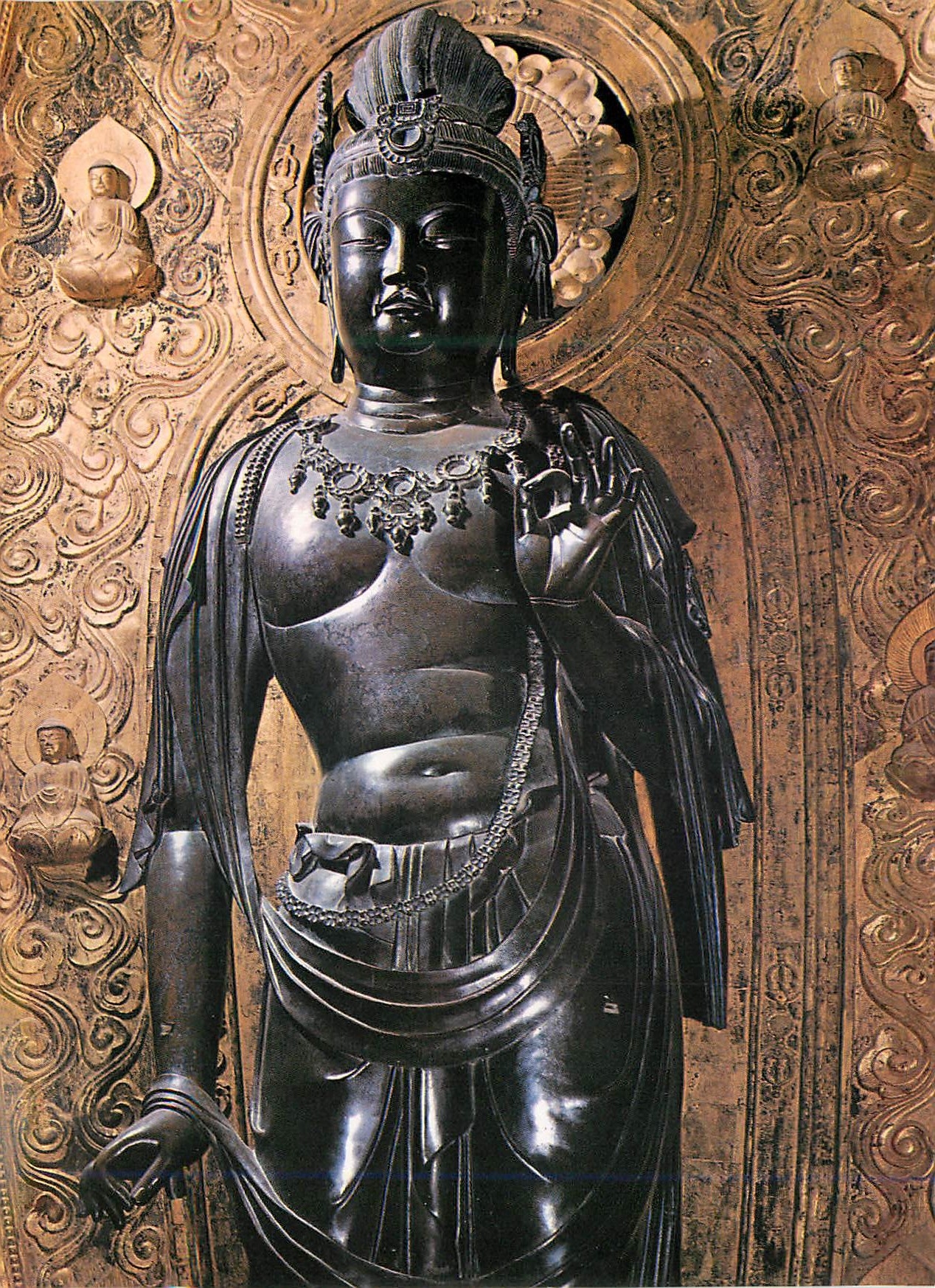 CPM Gakko Bosatsu Yakuahiji Temple in Nara