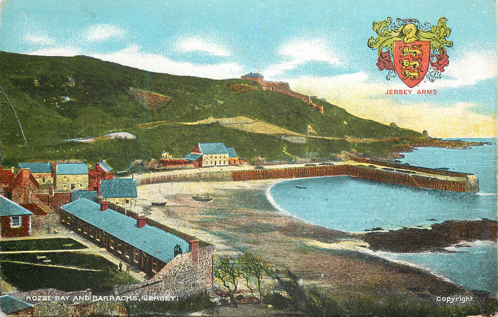 CPA Rozel Bay and Barracks Jersey