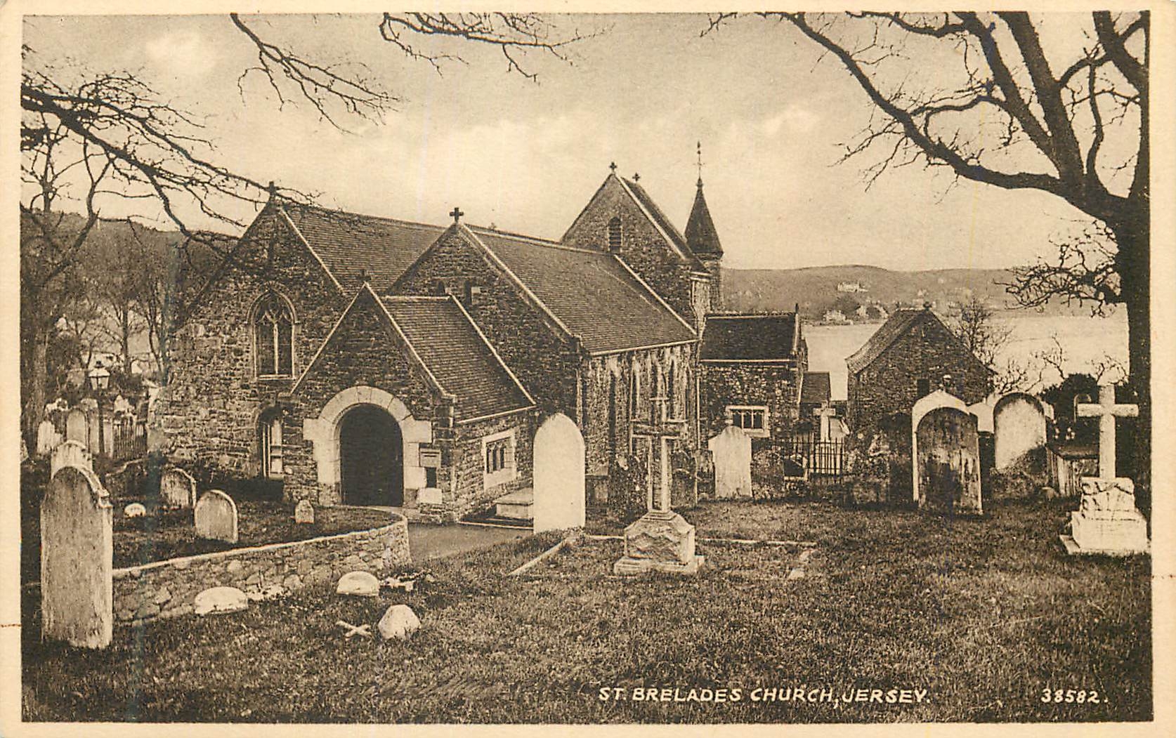 CPA St Brelades Church Jersey