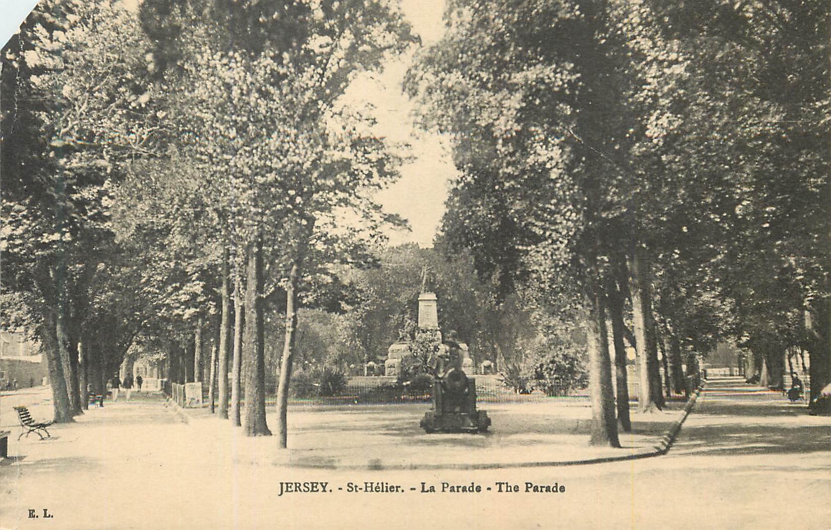 CPA St Helier La Parade Jersey