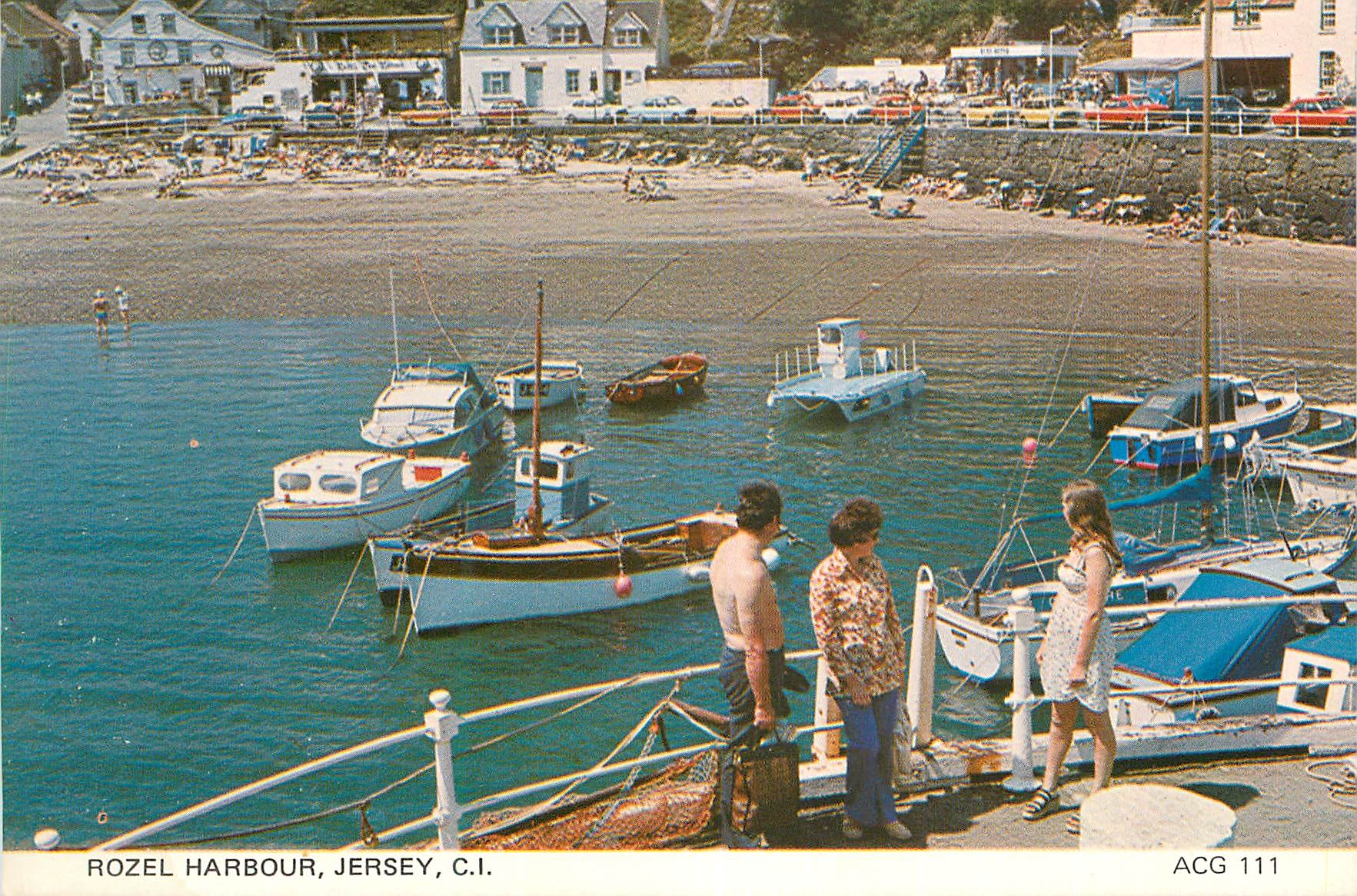 CPM Rozel Harbour Jersey CI a Picturesque Harbour which was built in 1829