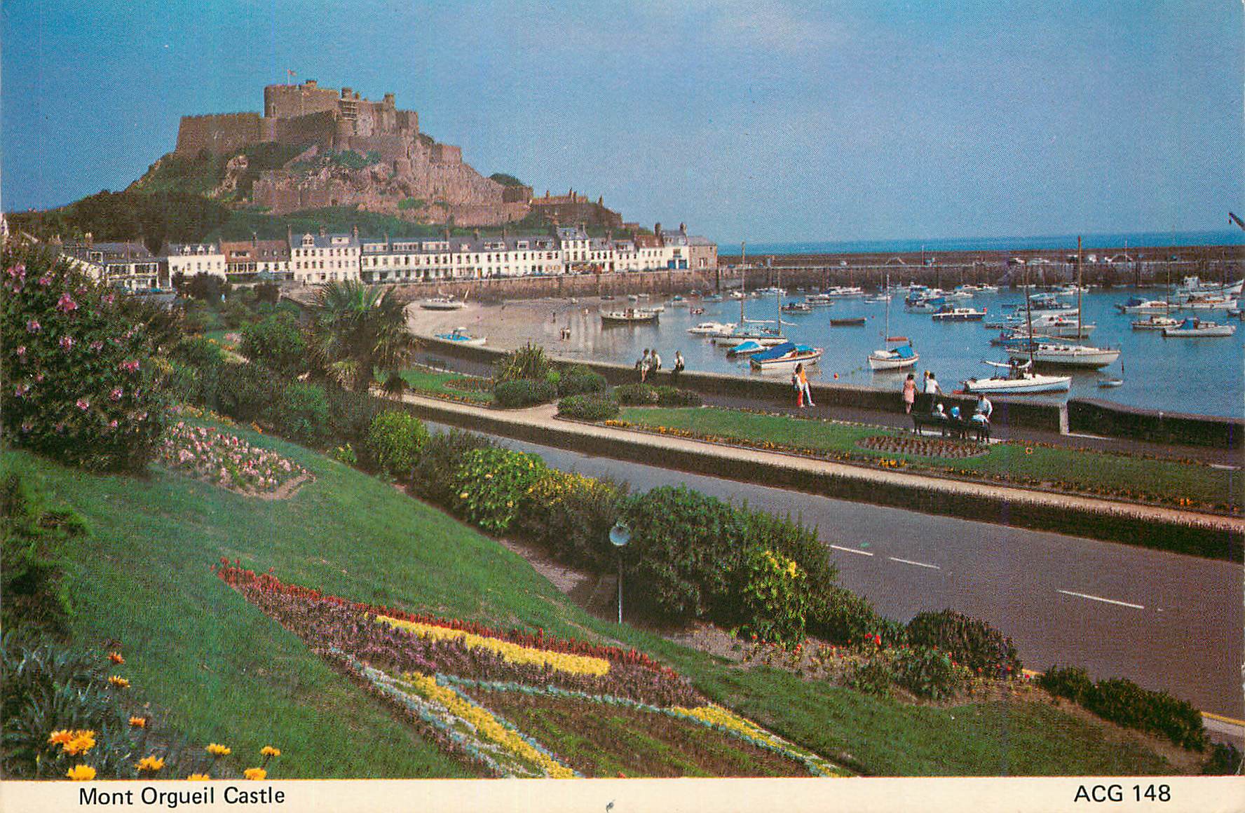 CPM Mont Orgueil Castle Jersey CI situe a Gorey