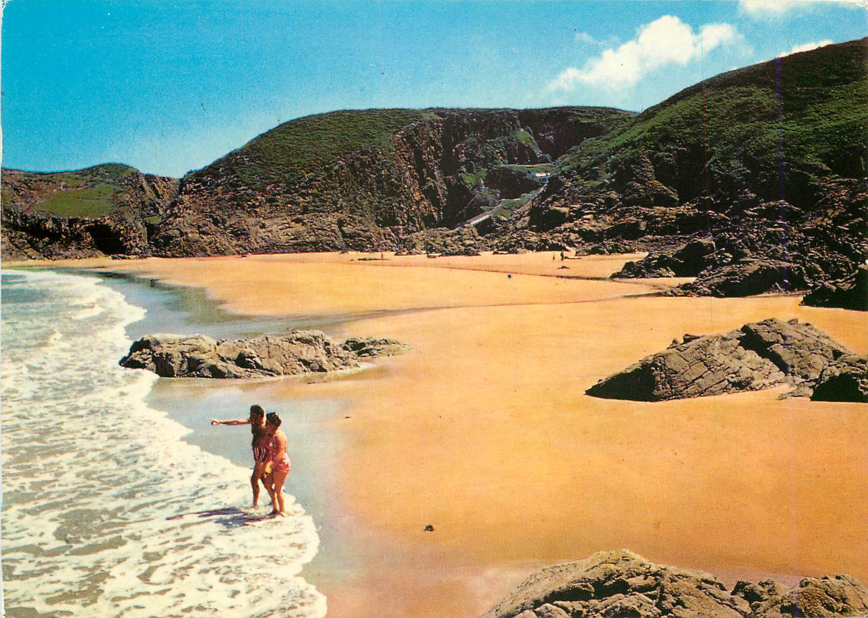 CPM Plemont Jersey CI Situated in the precipitous nothern Coast the Beach at Plemont