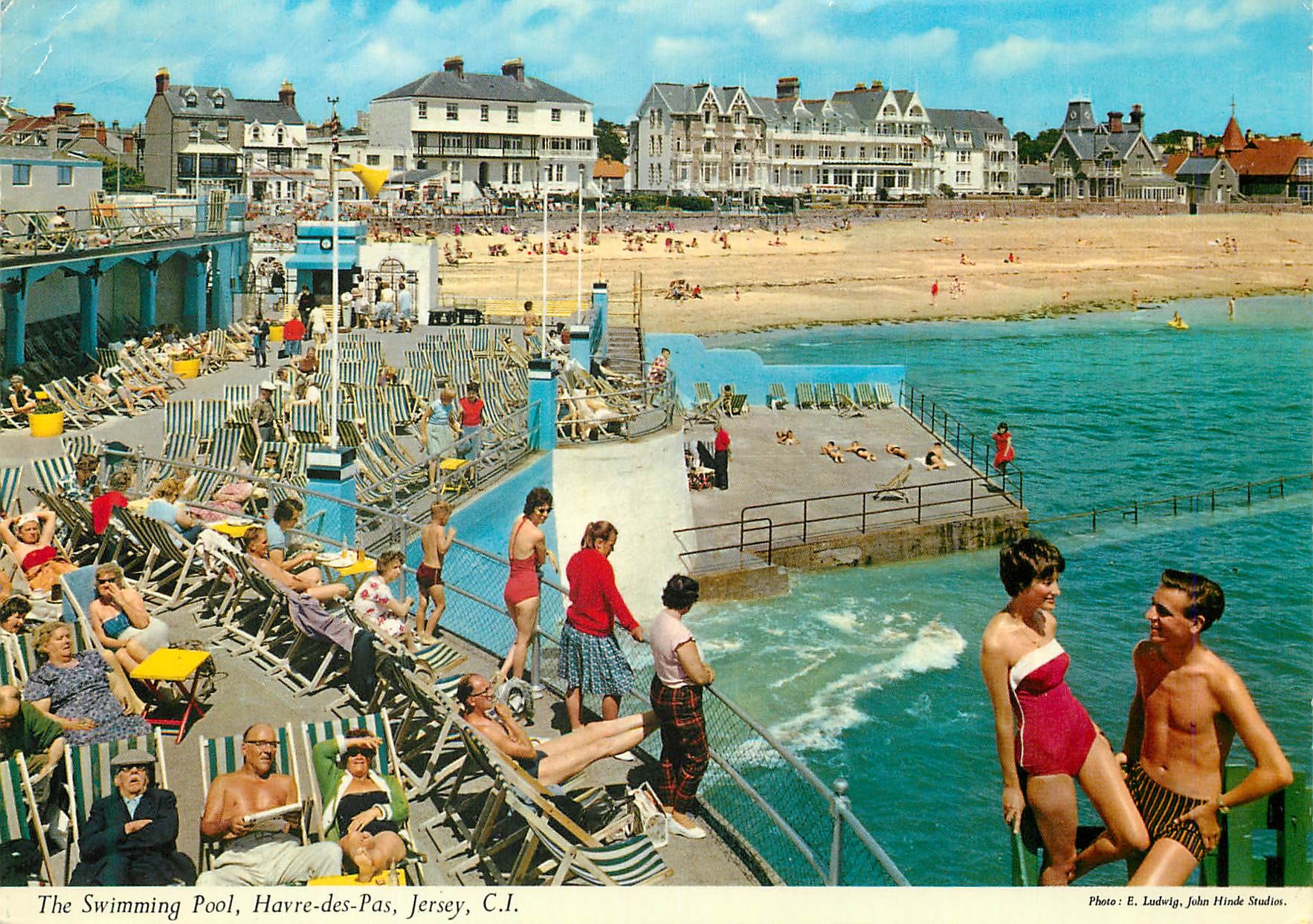 CPM The Swimming Pool Havre des Pas Jersey CI