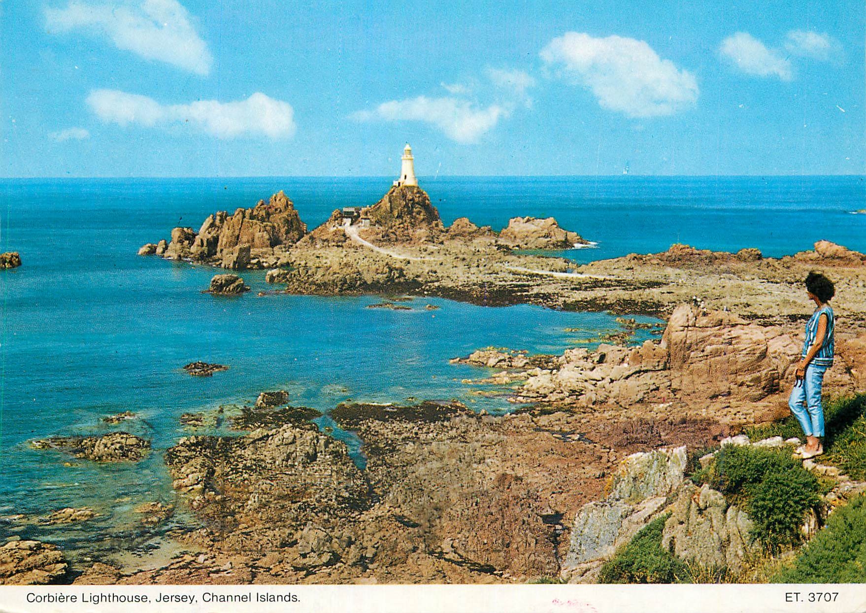 CPM Corbiere Lighthouse Jersey Channel Islands