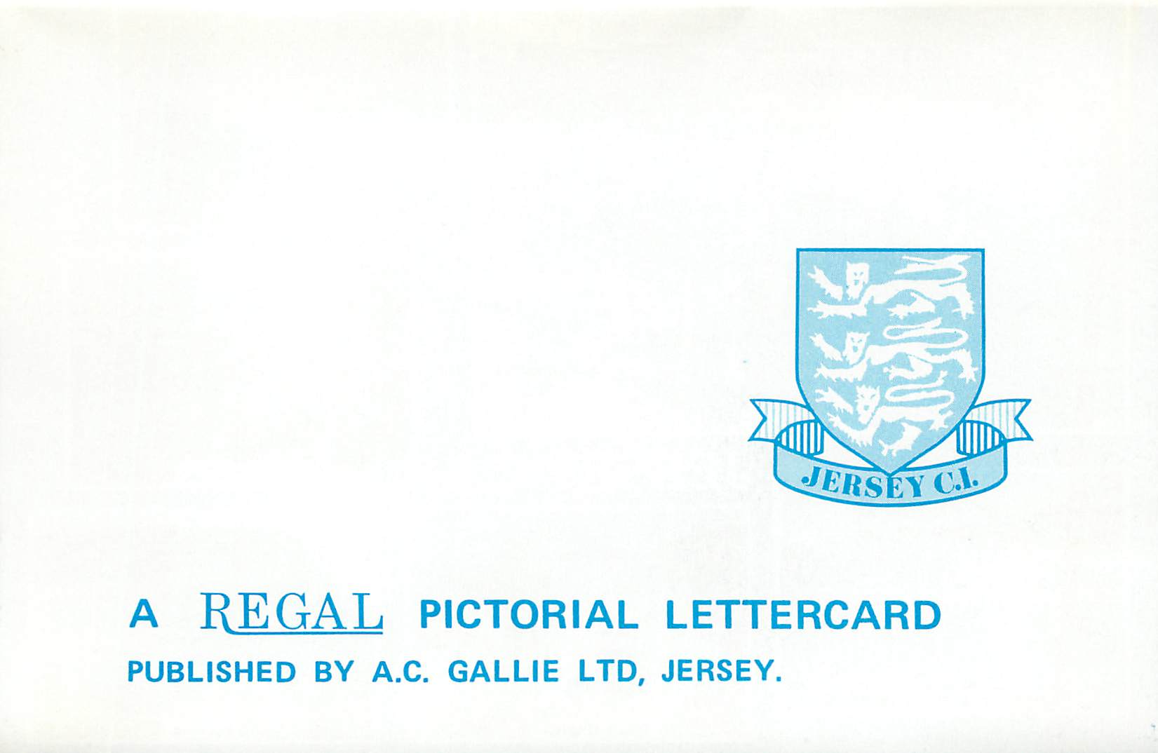 CPM Rozel Plemont Havre Des Pas St Brelades Portelet Jersey CI — Rückseite