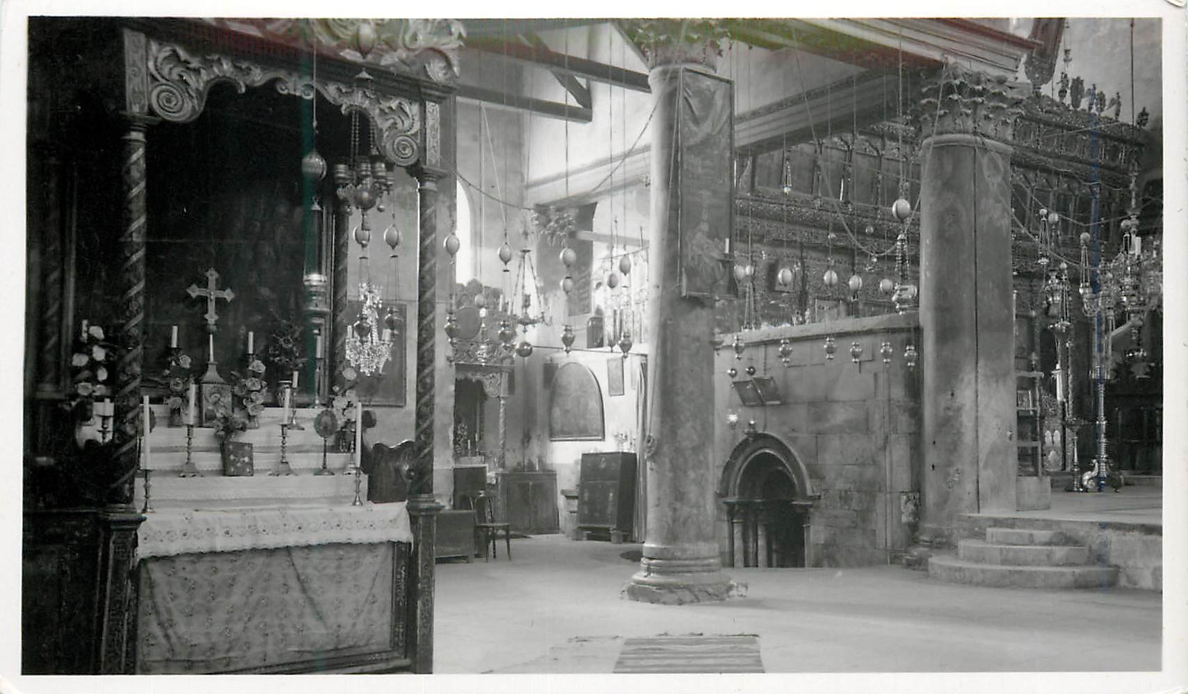 CPM Entrance of the Cave where you see the Holy Manger