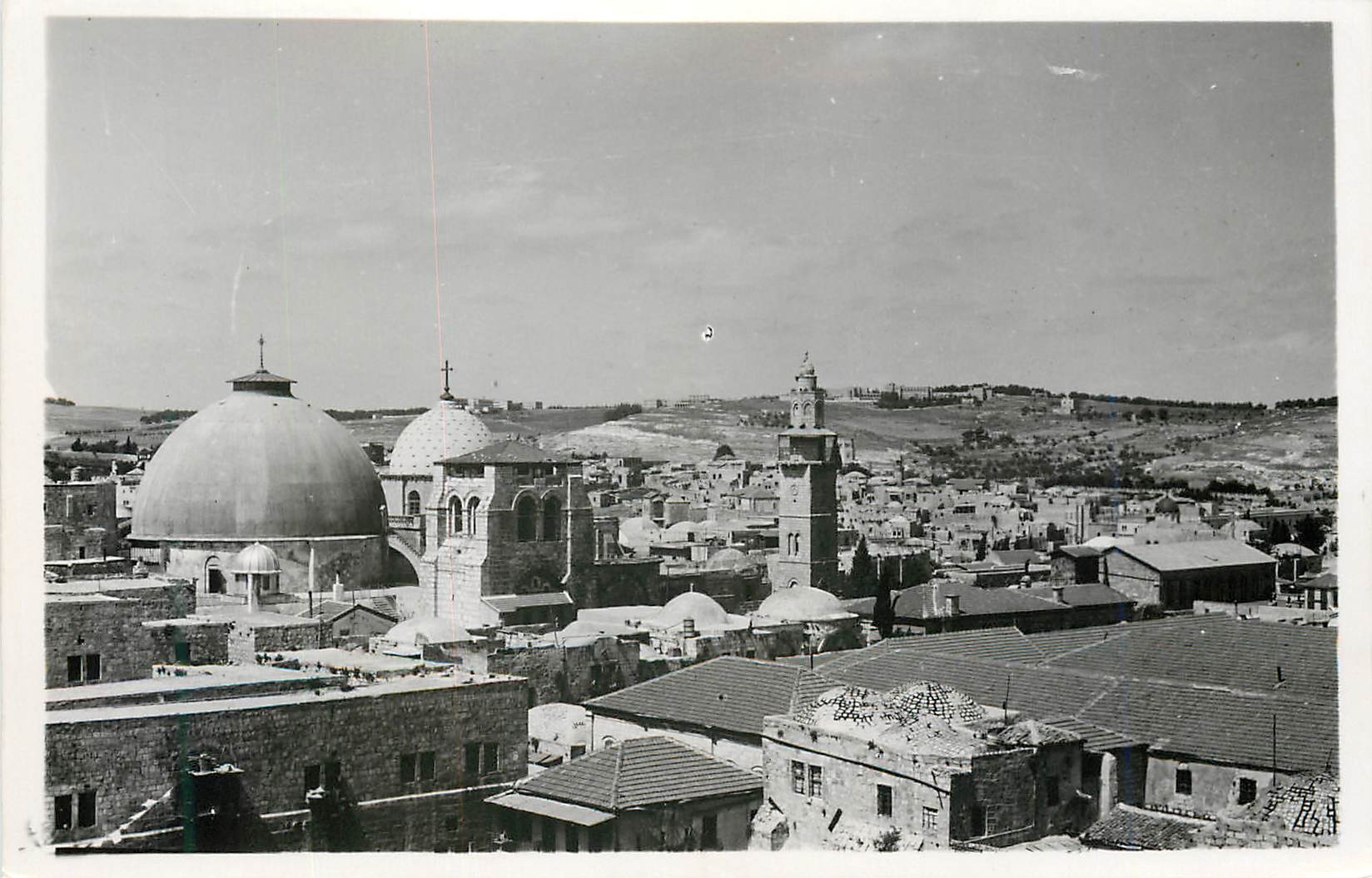 CPM Jerusalem Showing Mount of Olives