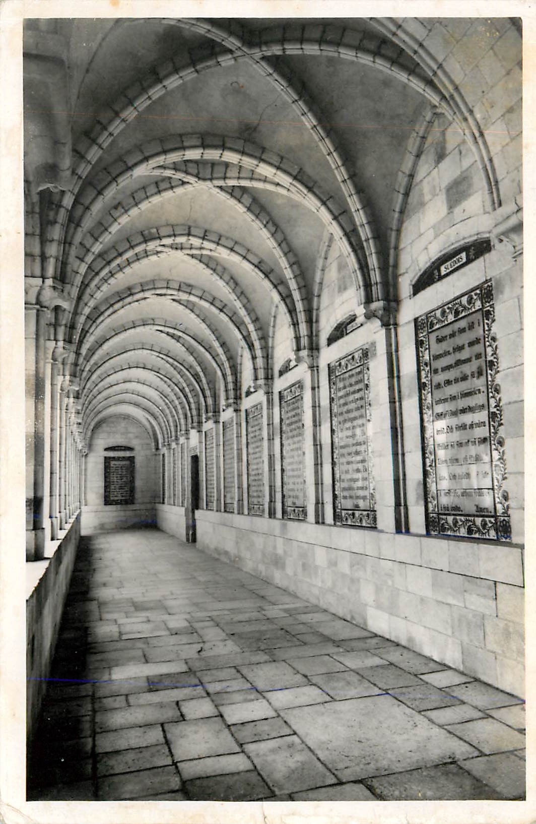 CPM Mount of Olives Cloister of the Pater Noster